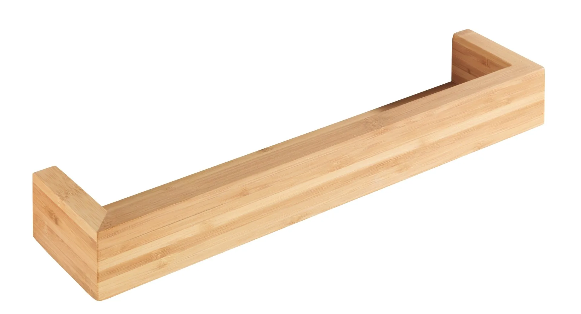 WENKO BAMBUSA Badregal 40 cm breit, Braun, aus Bambus