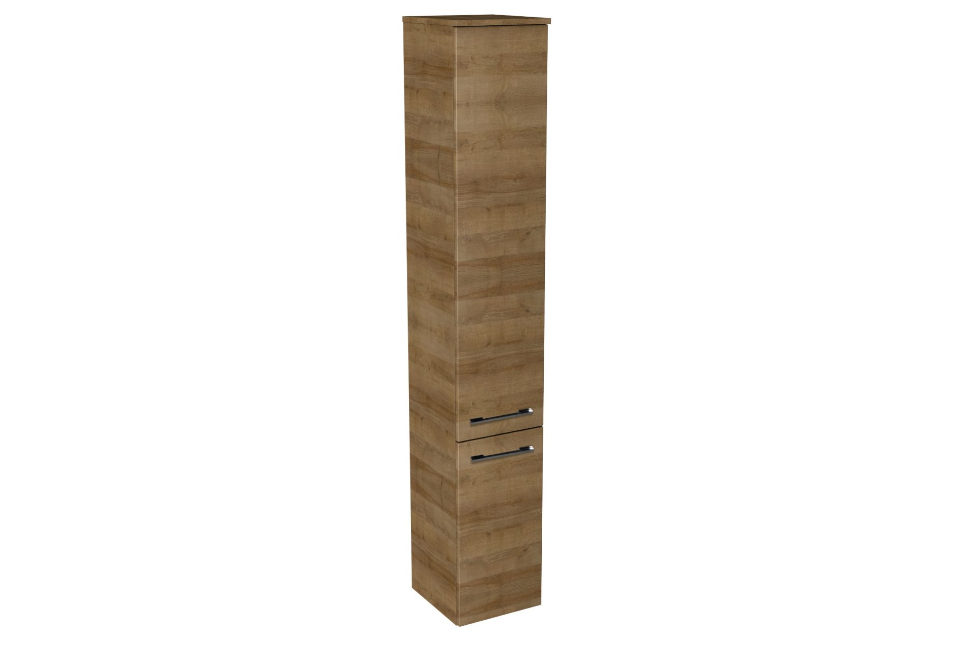 Lanzet Hochschrank 30 cm, links, Hellbraun