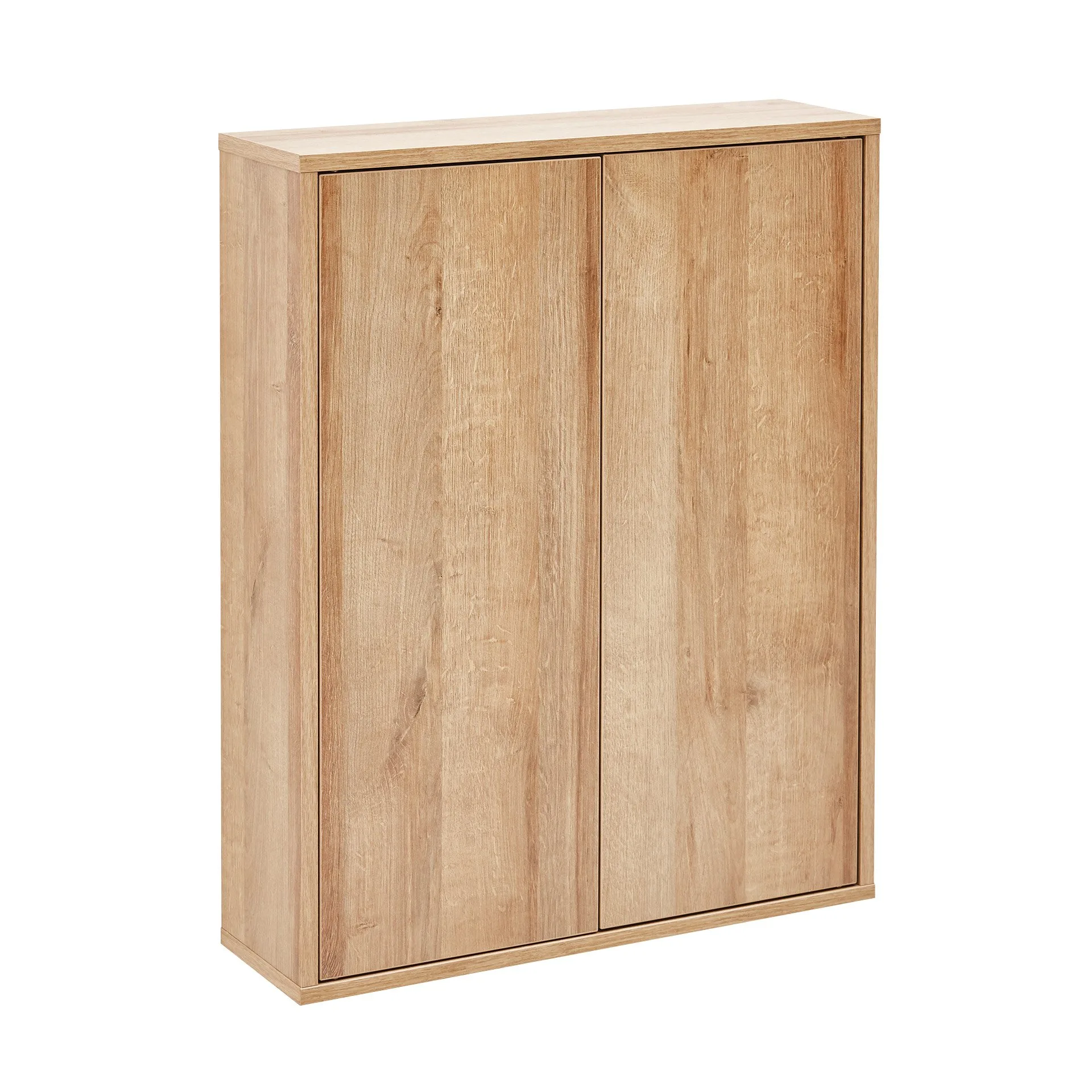 FACKELMANN FINN Doppel Hängeschrank 60 cm breit, Braun hell