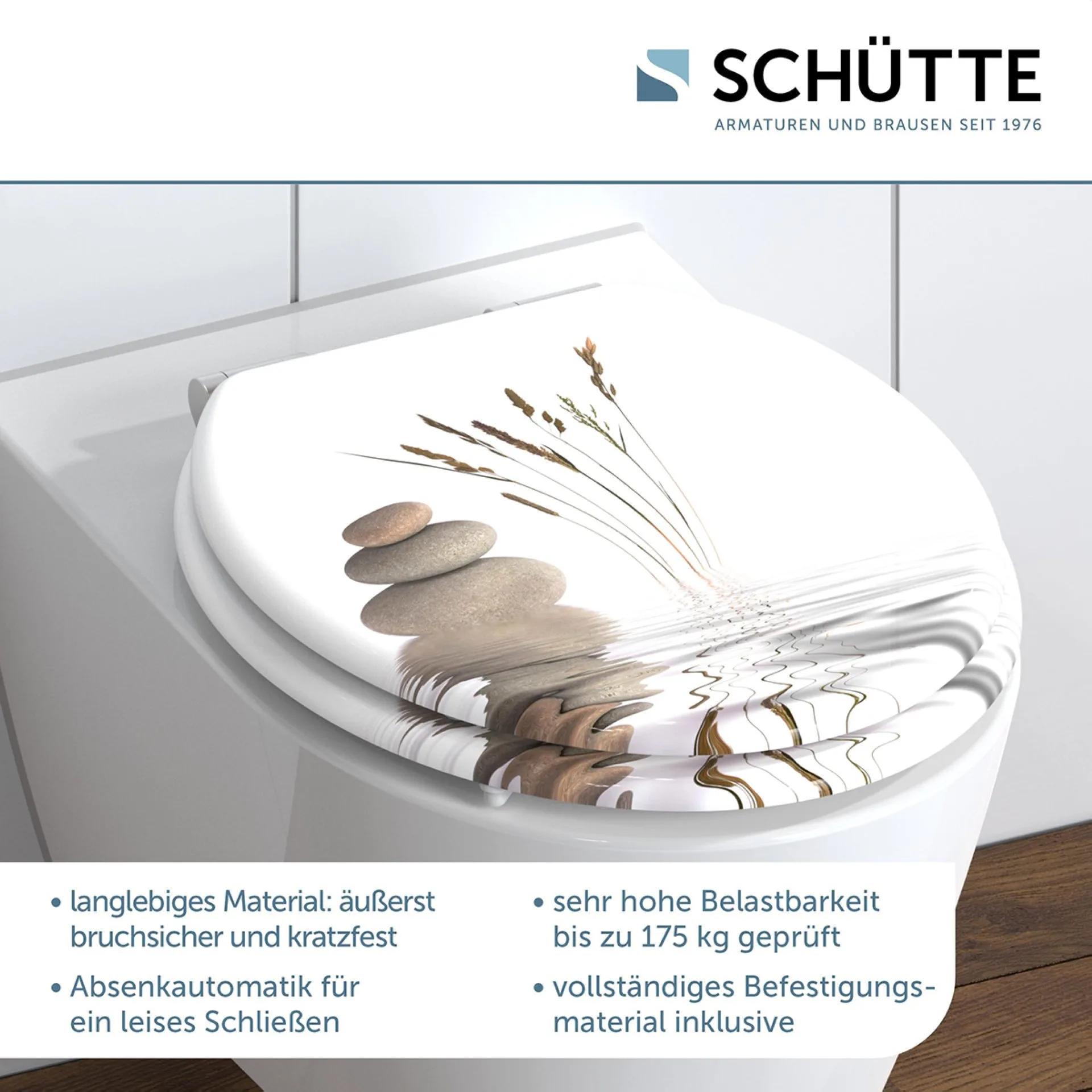 Schütte BALANCE WC-Sitz, mit Absenkautomatik