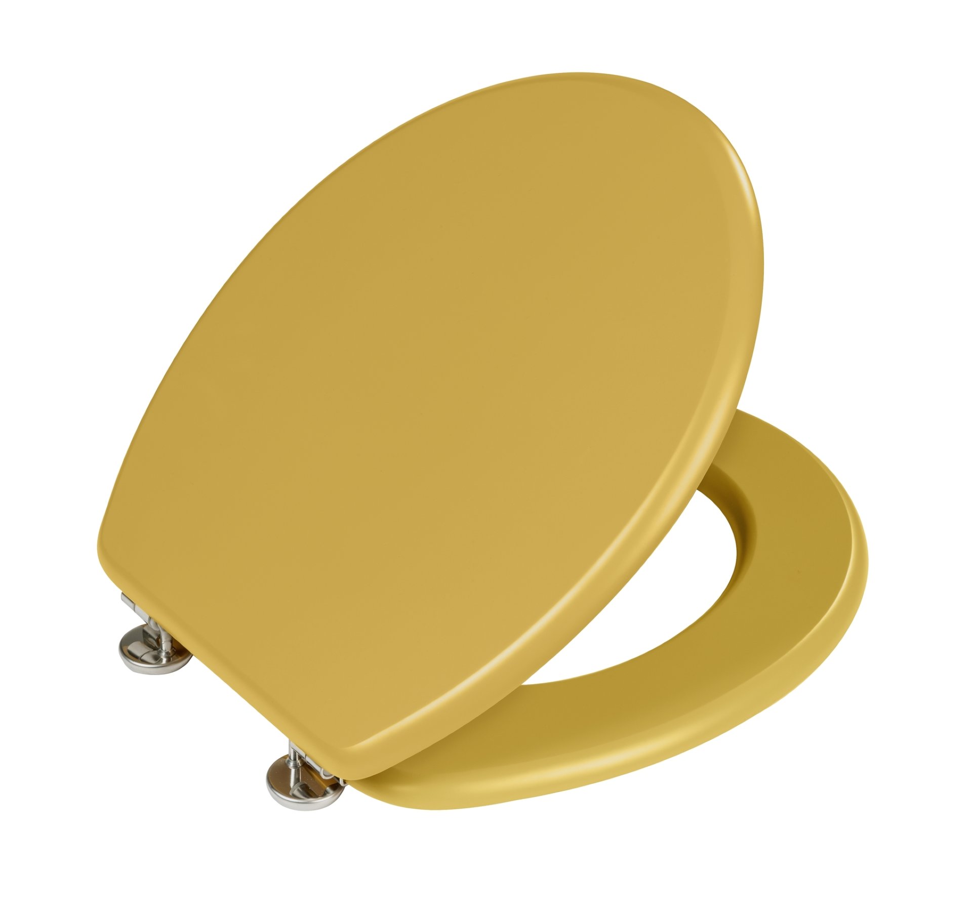 WENKO PRIMA WC-Sitz, Gelb, aus MDF