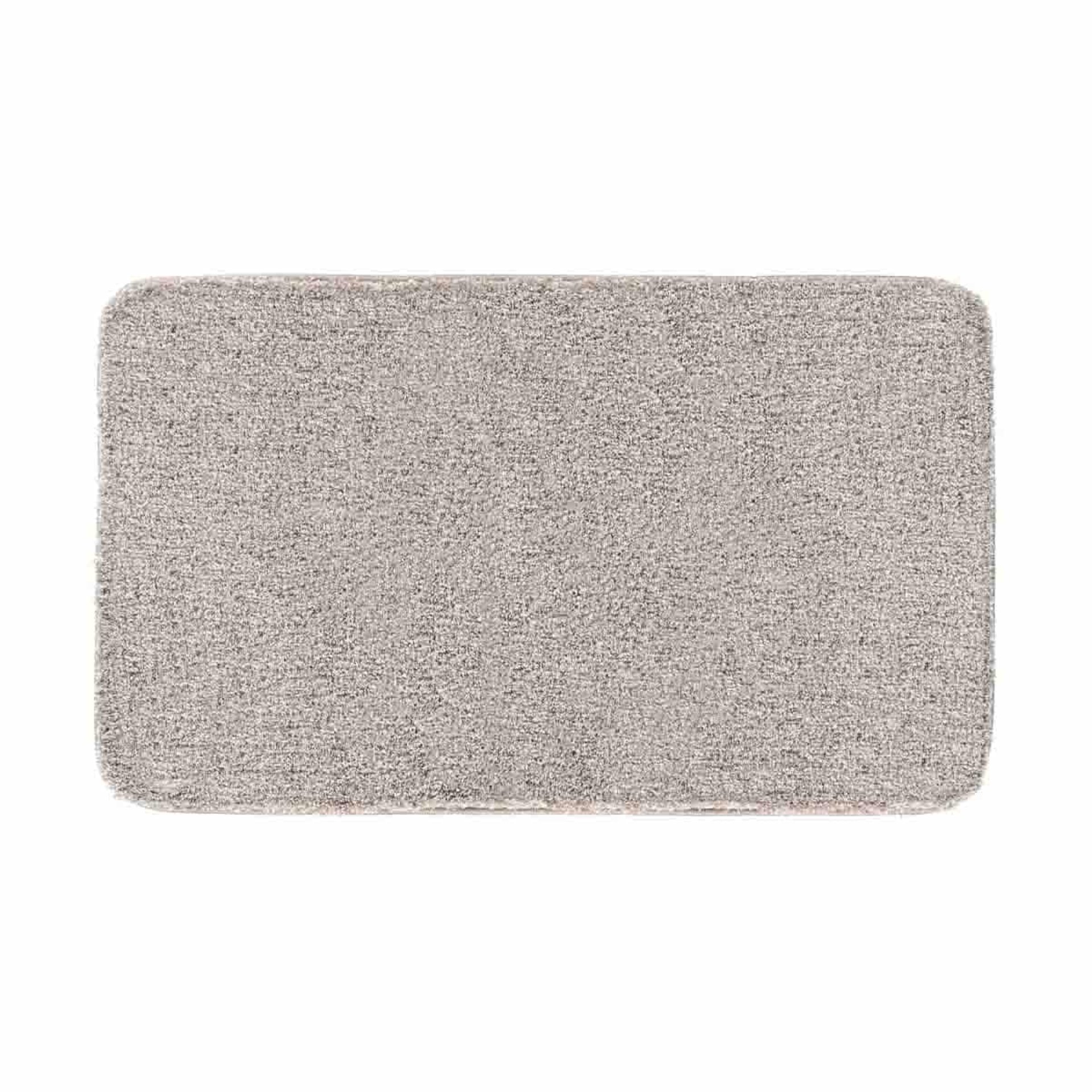 GRUND MELANGE Badematte 70 x 120 cm Beige