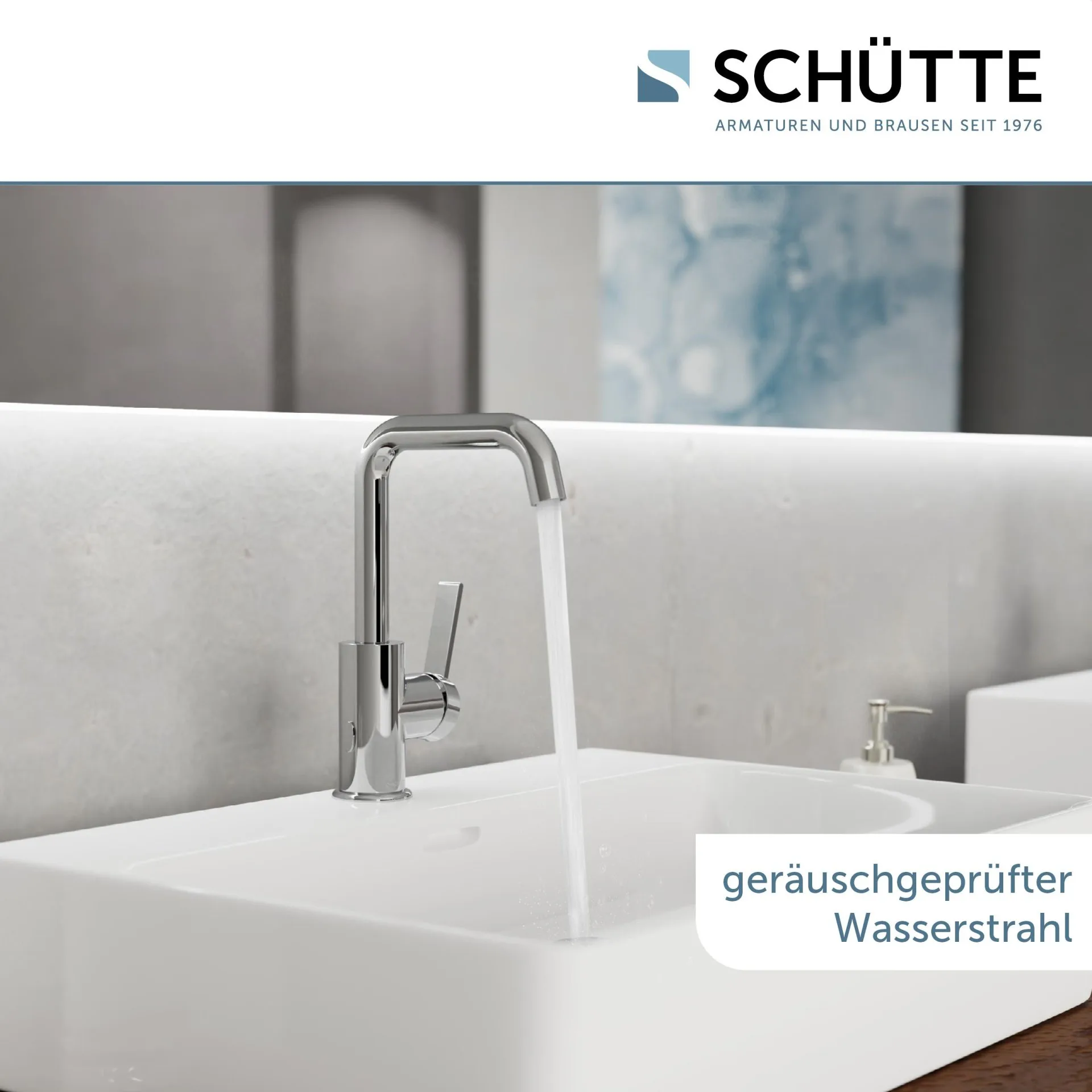 SCHÜTTE LOS ANGELES Waschtischarmatur, Chrom, schwenkbar