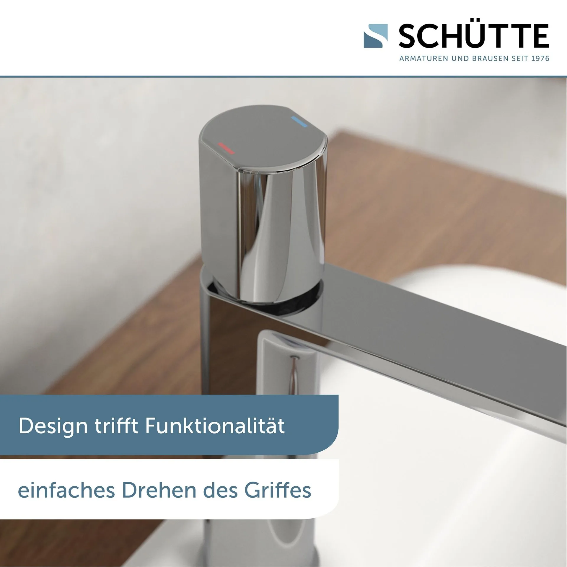 Schütte NEW YORK Waschtischarmatur, Chrom