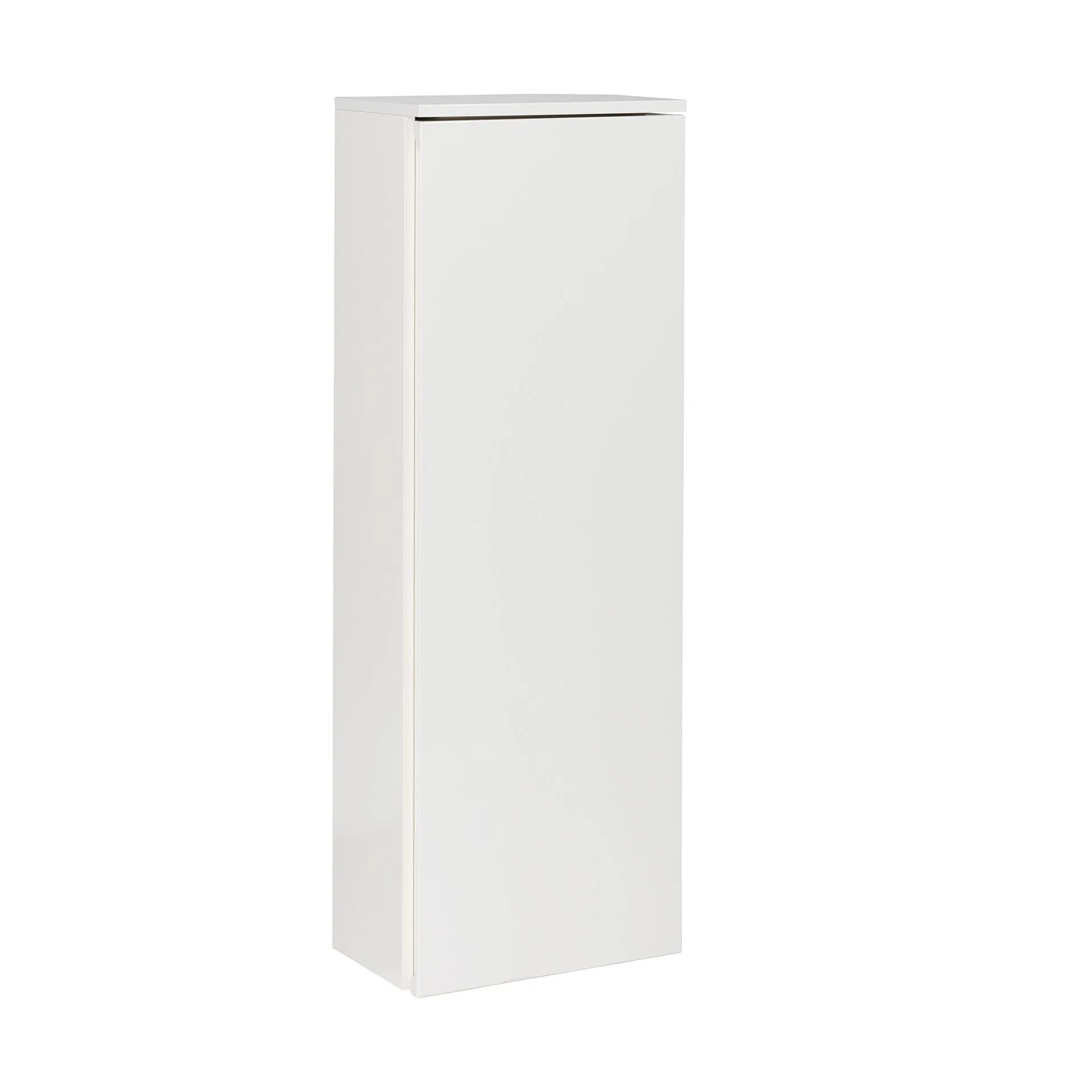 FACKELMANN Midischrank 40 cm breit, Weiß, Türanschlag rechts