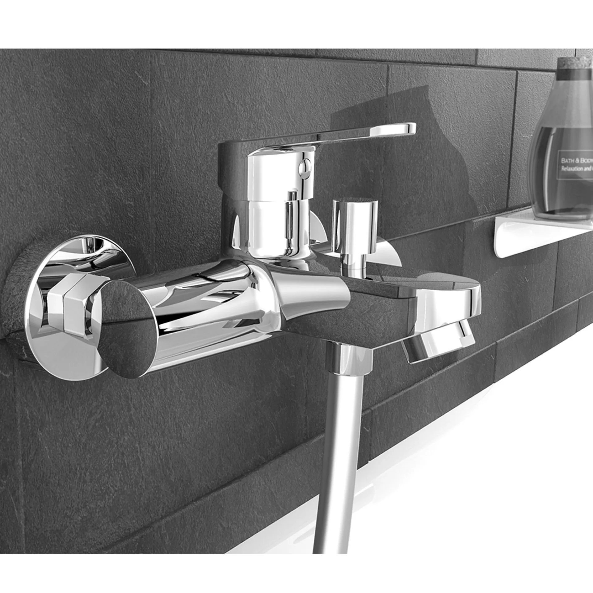 Schütte FUTURA DVGW Wannenfüllarmatur, Chrom
