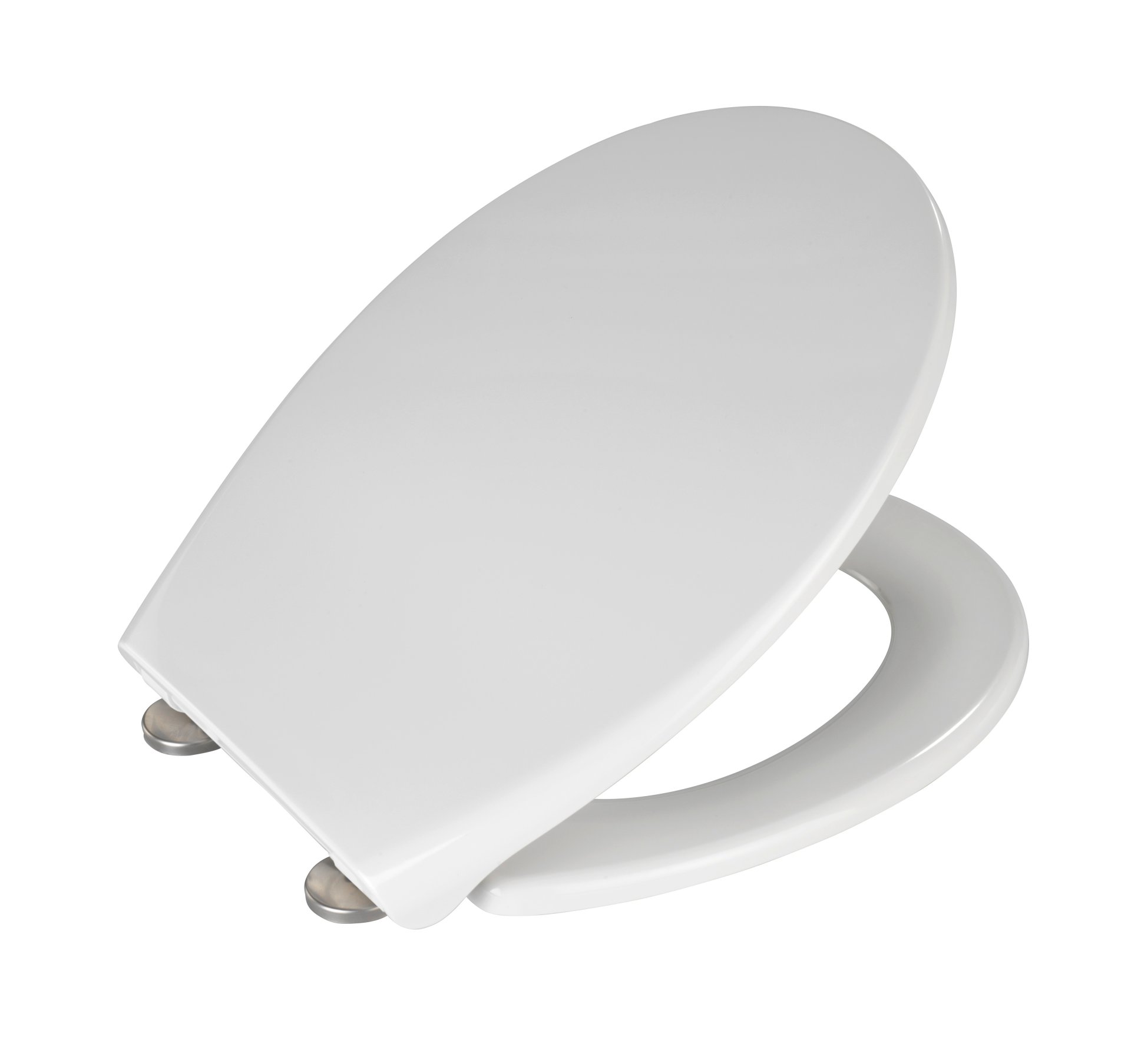 WENKO SAMOS Premium WC-Sitz, Weiß, mit Absenkautomatik