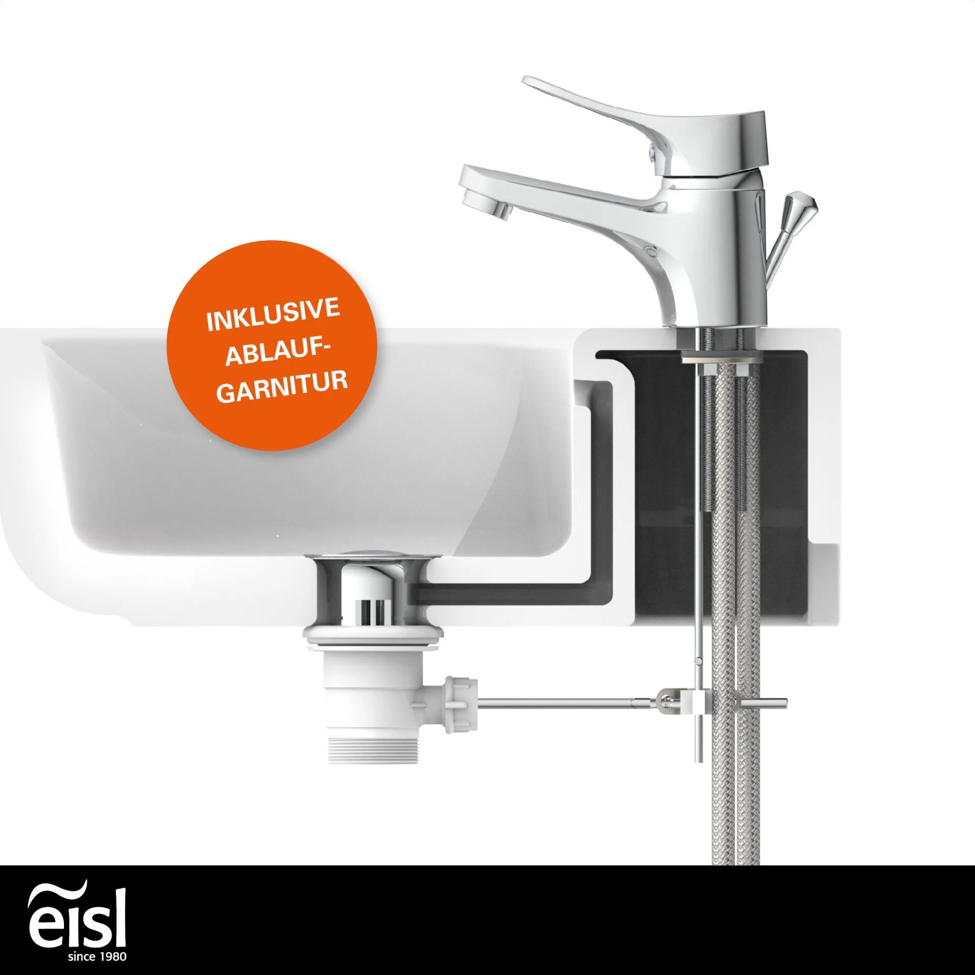 EISL VERONA Waschtischarmatur, Chrom
