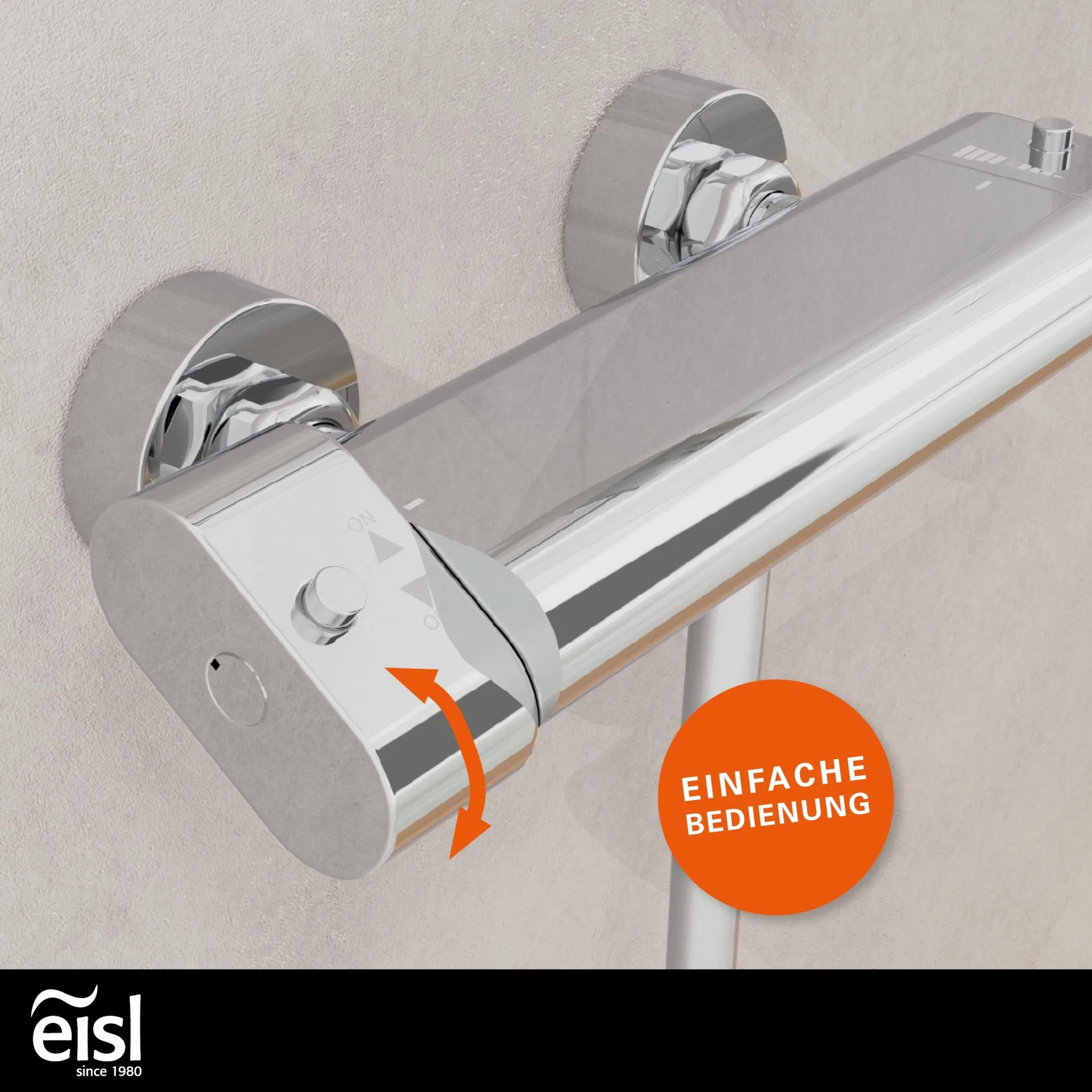 EISL CARNEO Duschthermostat, Chrom