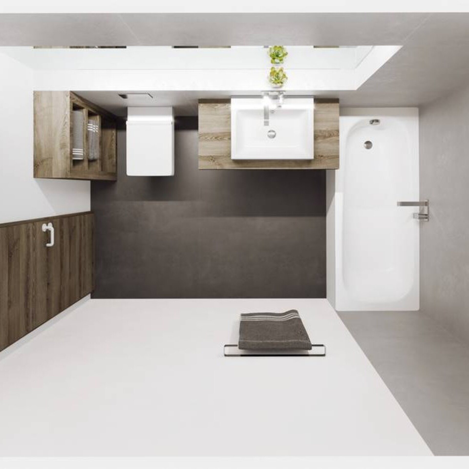KALDEWEI SANIFORM PLUS Badewanne 170 cm breit, Weiß, Mod. 363-1