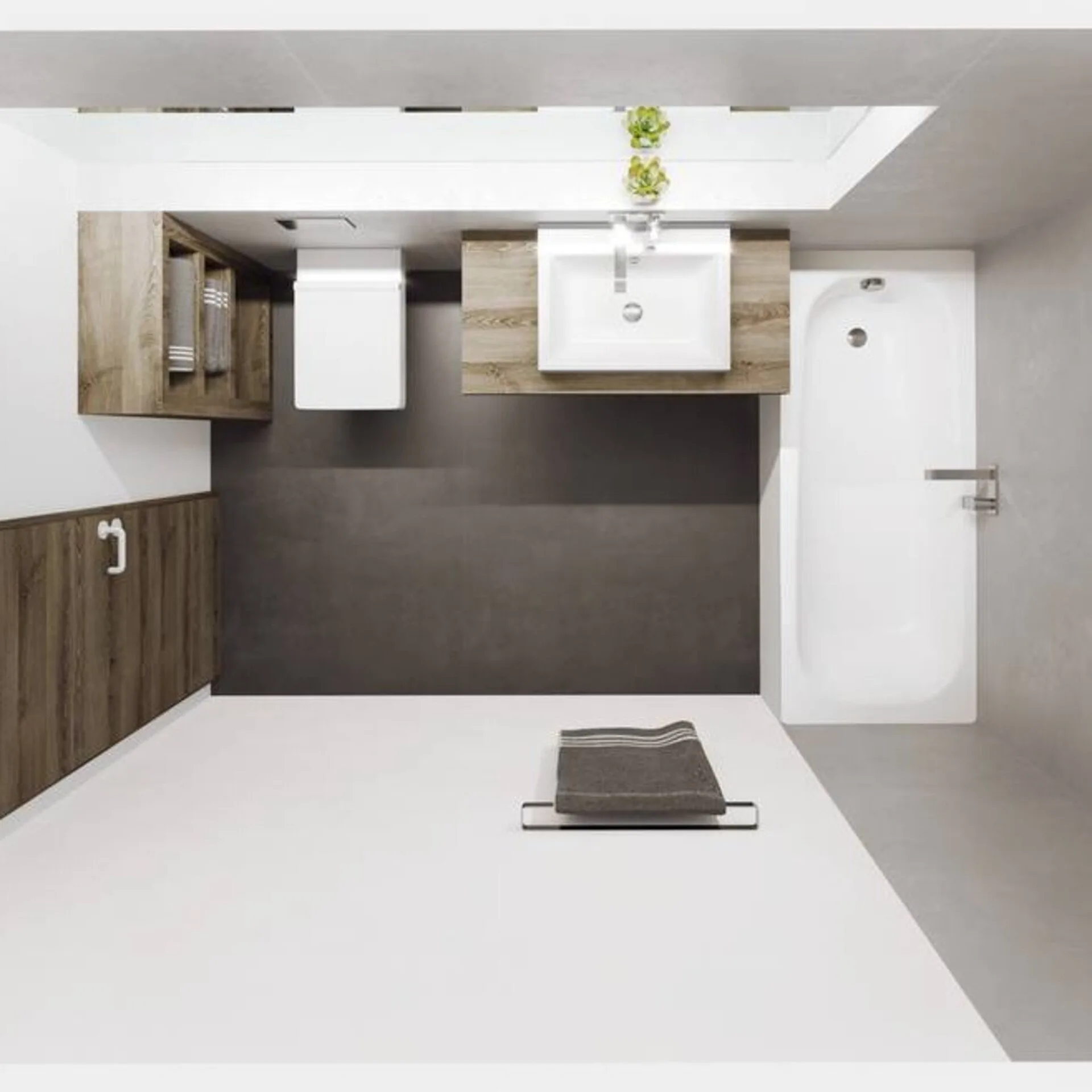 KALDEWEI SANIFORM PLUS Badewanne 170 cm breit, Weiß, Mod. 363-1