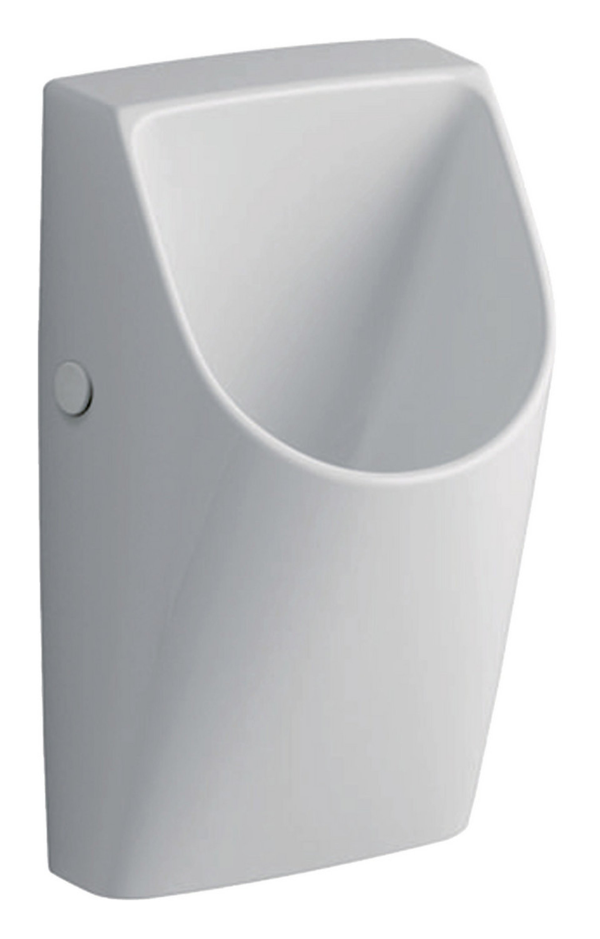GEBERIT RENOVA PLAN Urinal wasserlos, Abgang nach hinten, KeraTect, Weiß