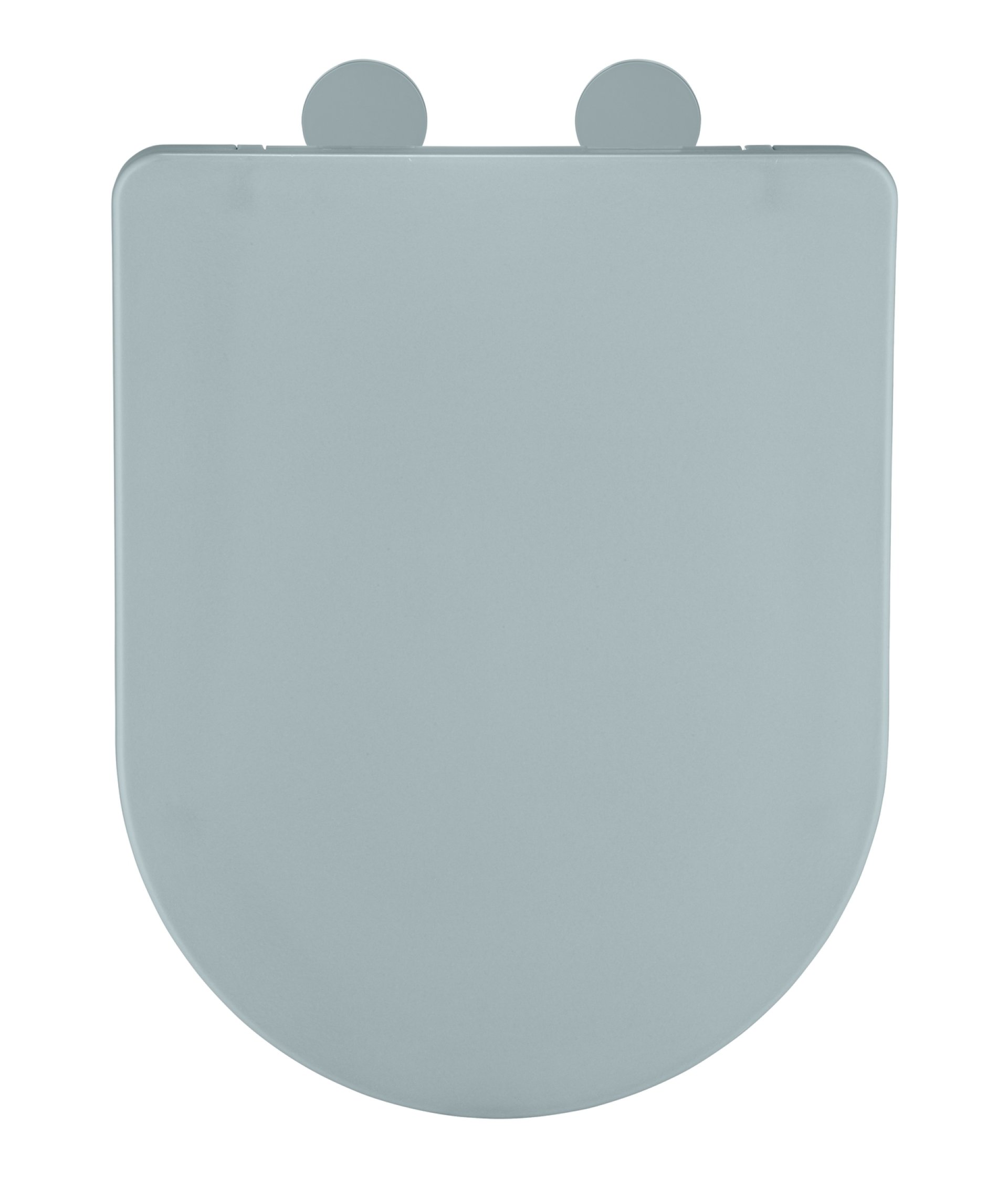 WENKO GALATI WC-Sitz, Blau matt, mit Absenkautomatik, Soft-Touch-Effekt