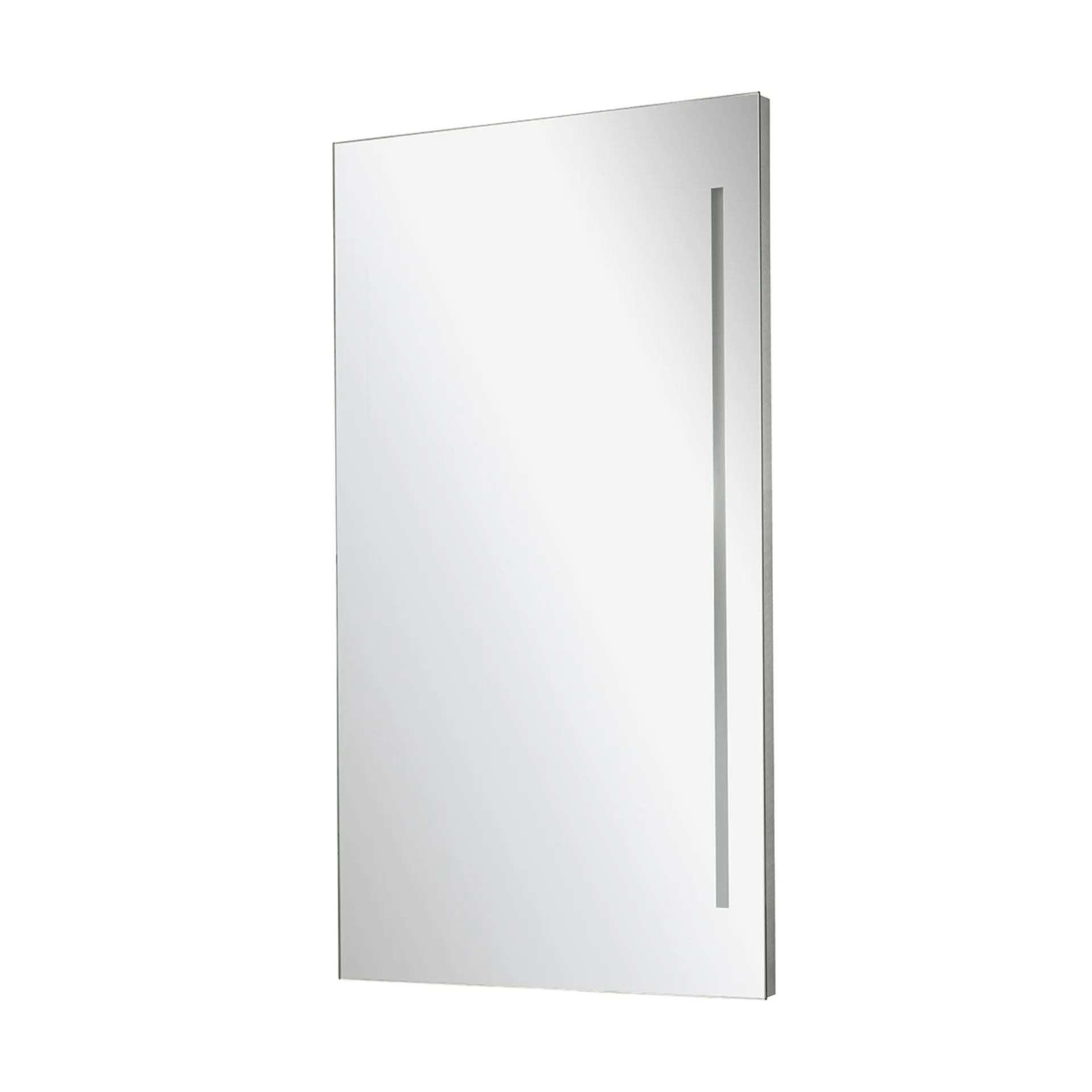 FACKELMANN LED Spiegel 42 cm breit, Leuchte rechts