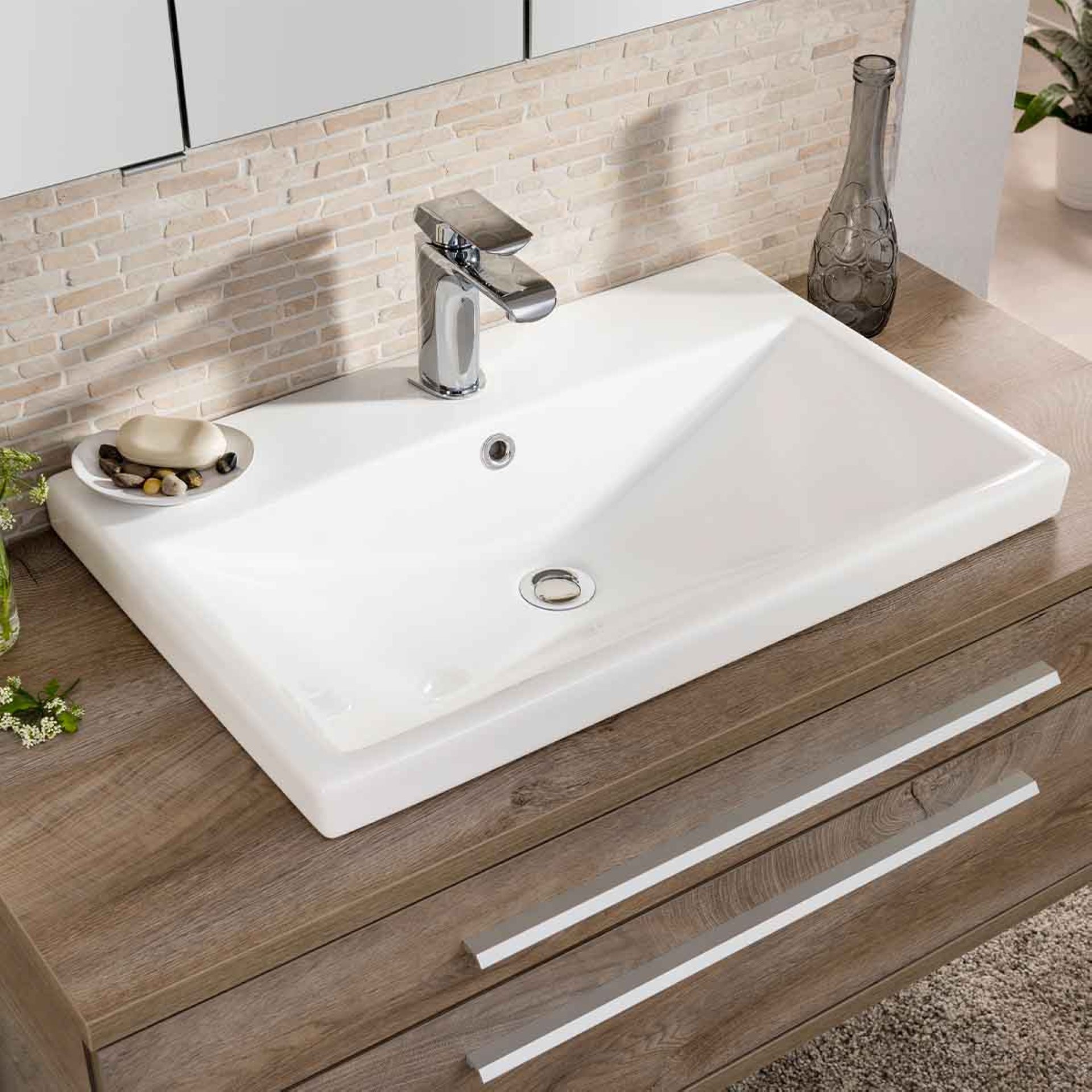 Fackelmann STANFORD Waschbecken 70 cm