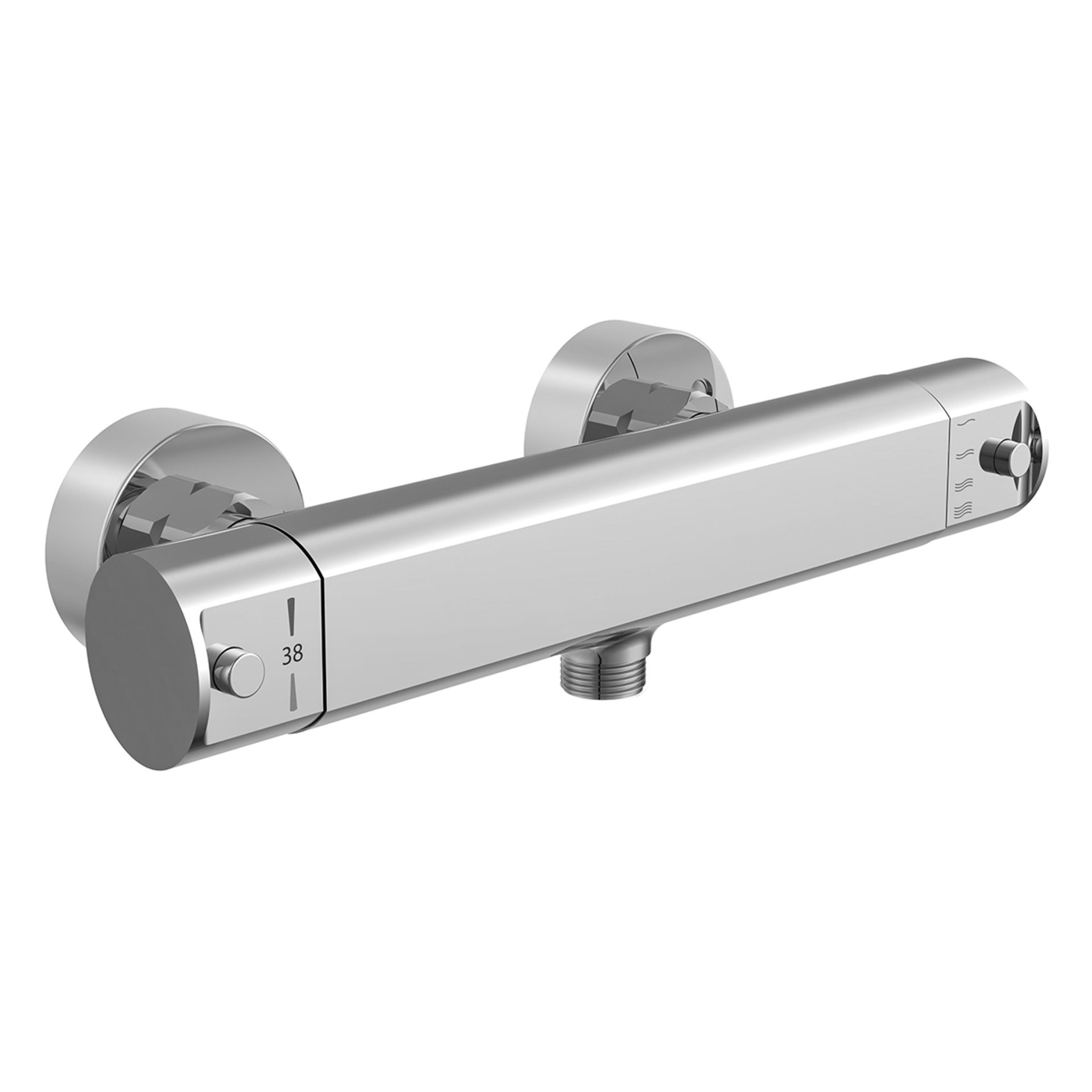 Schütte VITA Thermostat Duscharmatur, Chrom