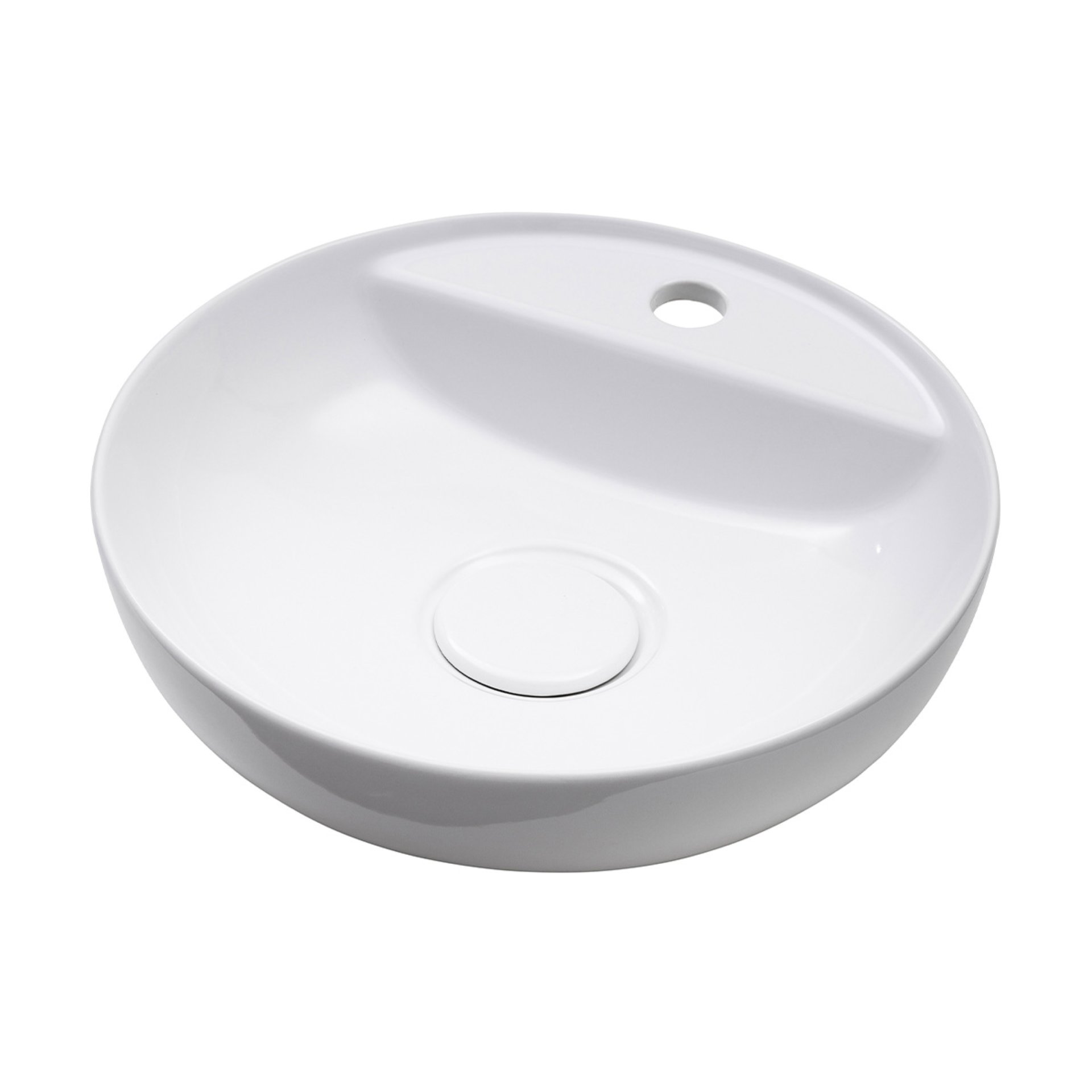 Fackelmann HYPE 3.0 Waschbecken rund 42 cm aus Keramik