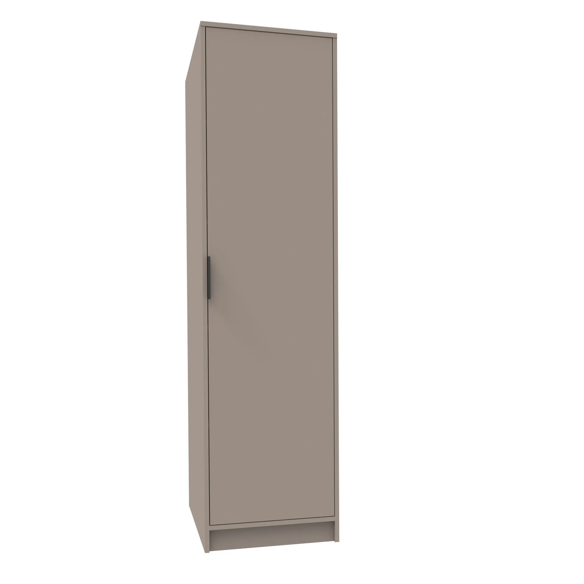 FACKELMANN Putzschrank 50 cm breit, Grau, mit verstellbaren Füßen