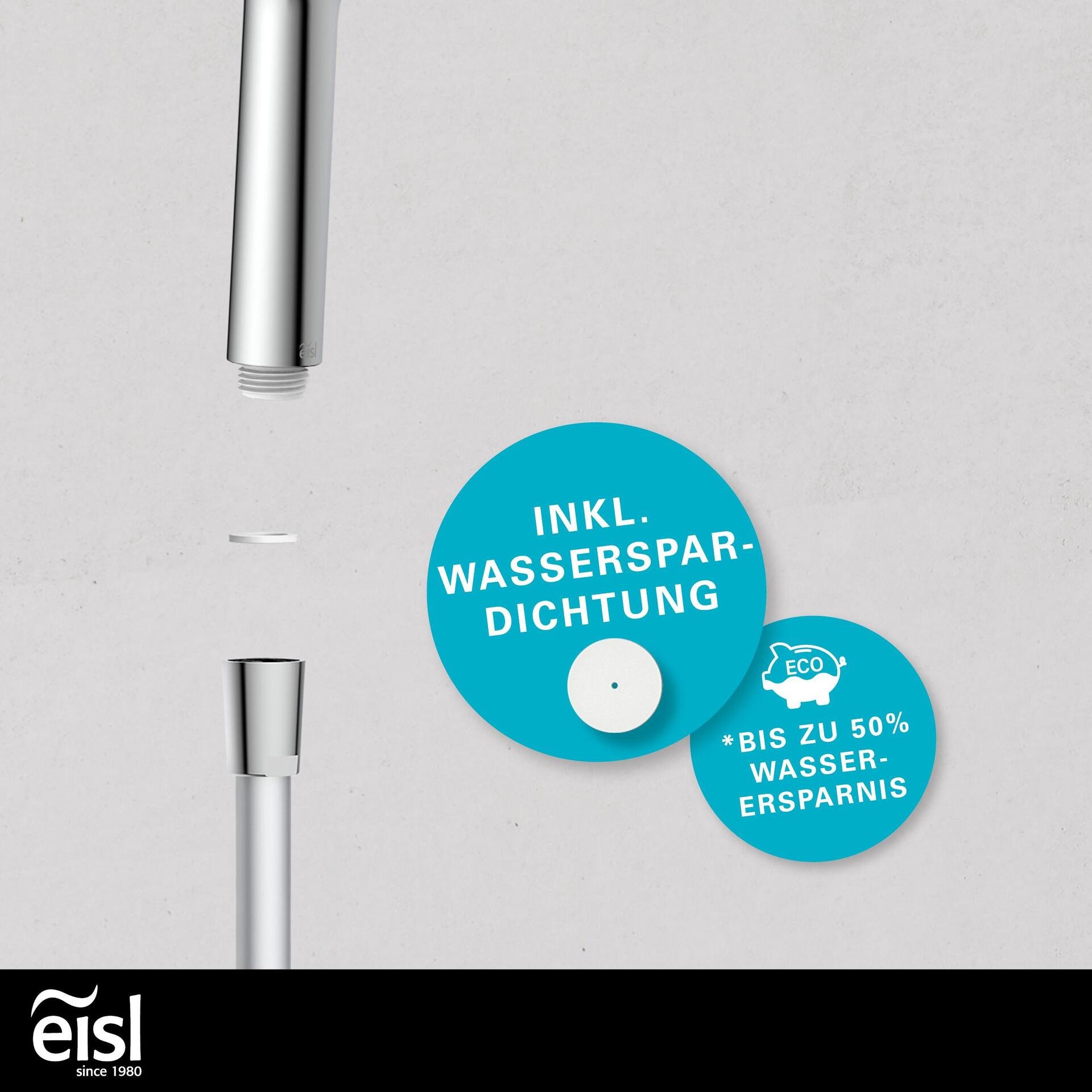 EISL SPEED Handbrause-Set, Chrom
