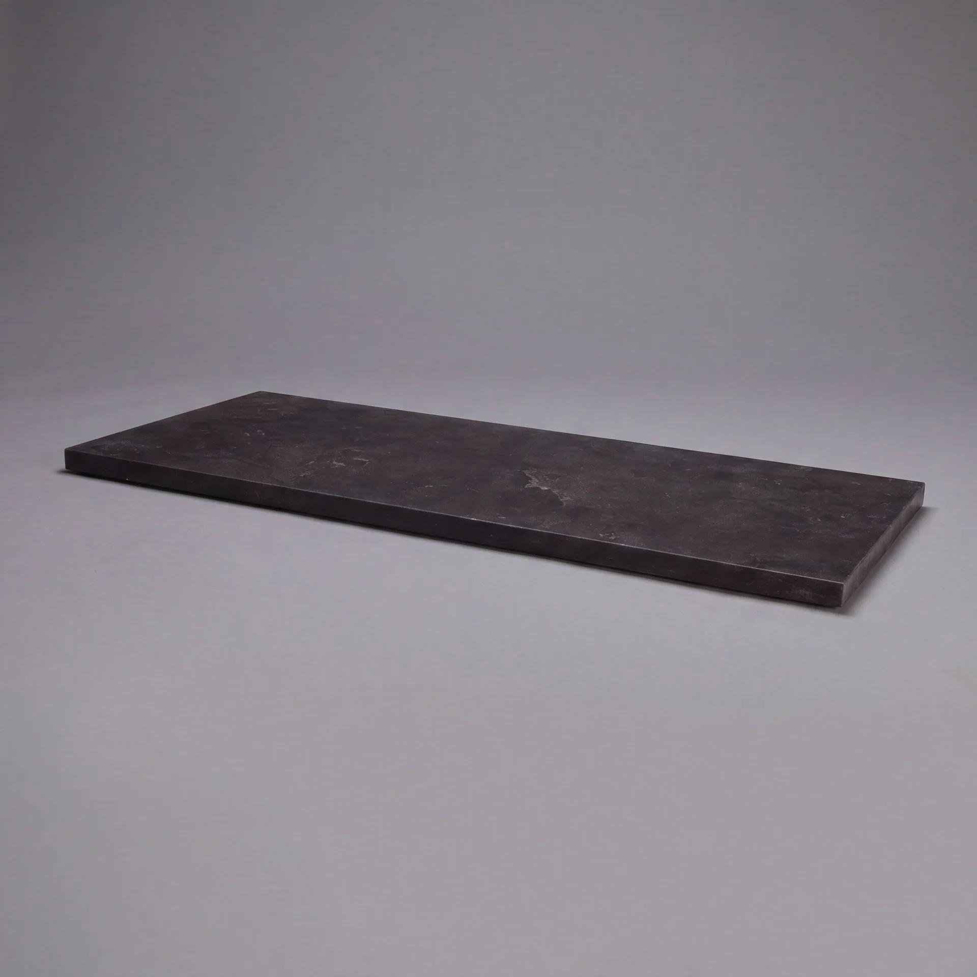 FORZALAQUA Waschtischplatte 60,5 cm breit, Bluestone, Naturstein, 1 Bohrloch