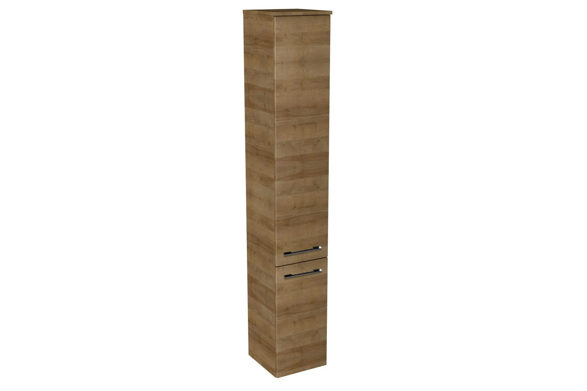 Lanzet Hochschrank 30 cm, rechts, Hellbraun