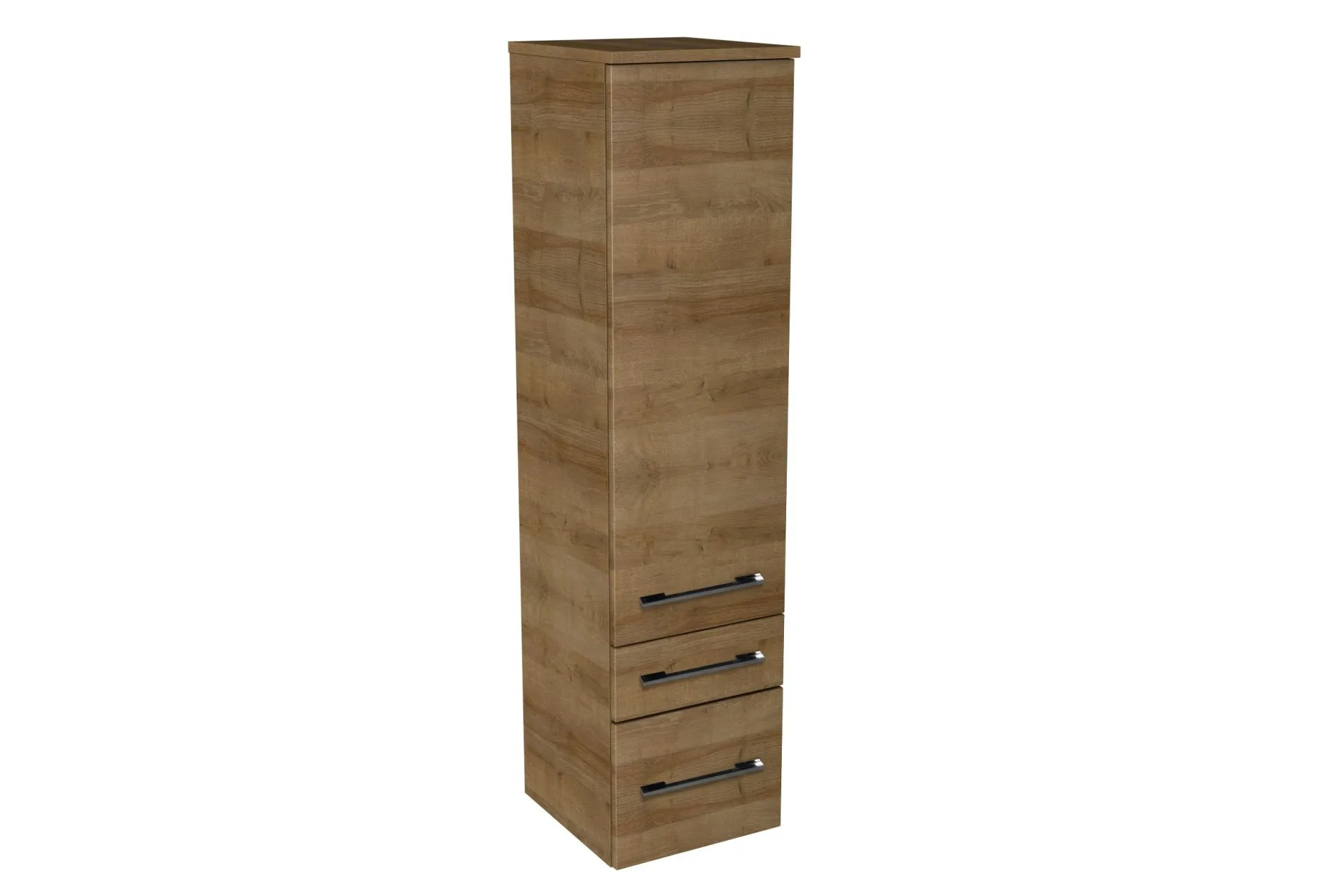 Lanzet Midischrank 30 cm, links, Hellbraun