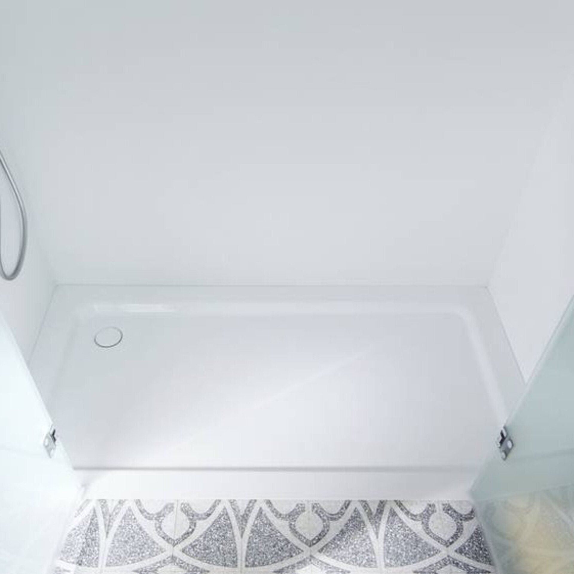 KALDEWEI SUPERPLAN CLASSIC Duschwanne 90 cm breit, Weiß, Mod. 406-1