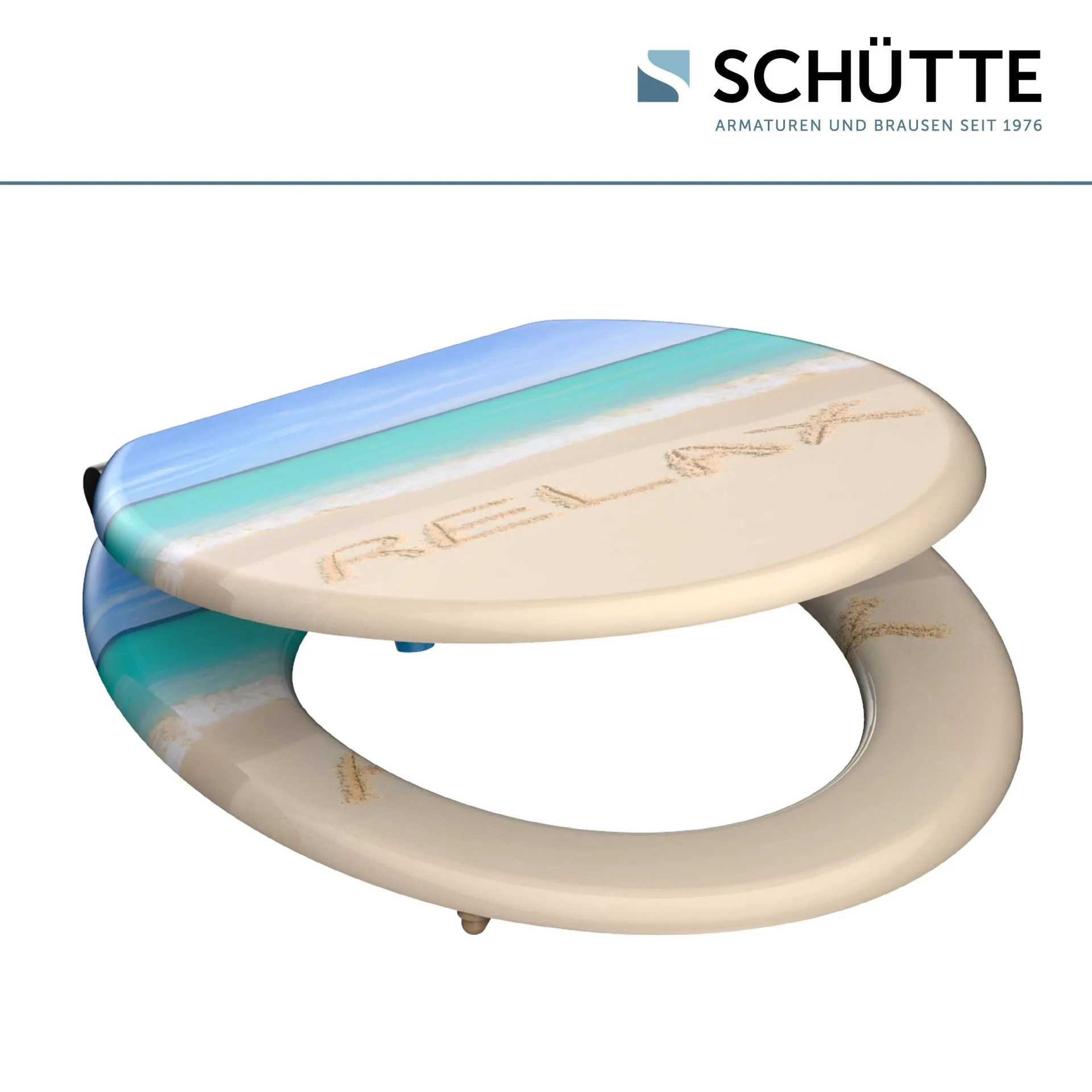 SCHÜTTE RELAX WC-Sitz, MDF, mit Absenkautomatik
