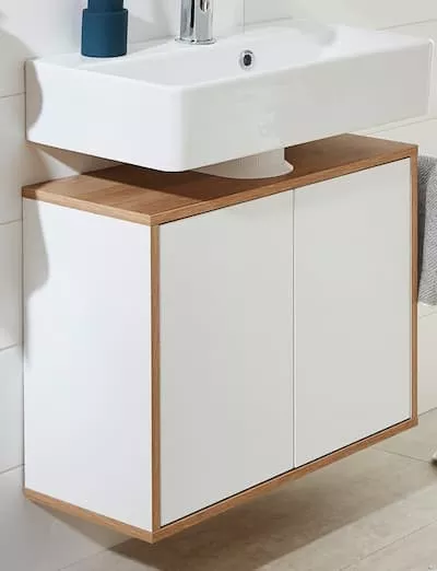 Waschbecken mit Unterschrank