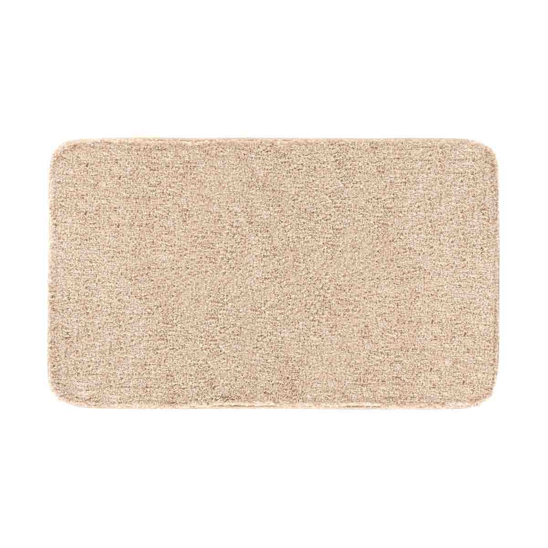 GRUND MELANGE Badematte 50 x 80 cm Beige