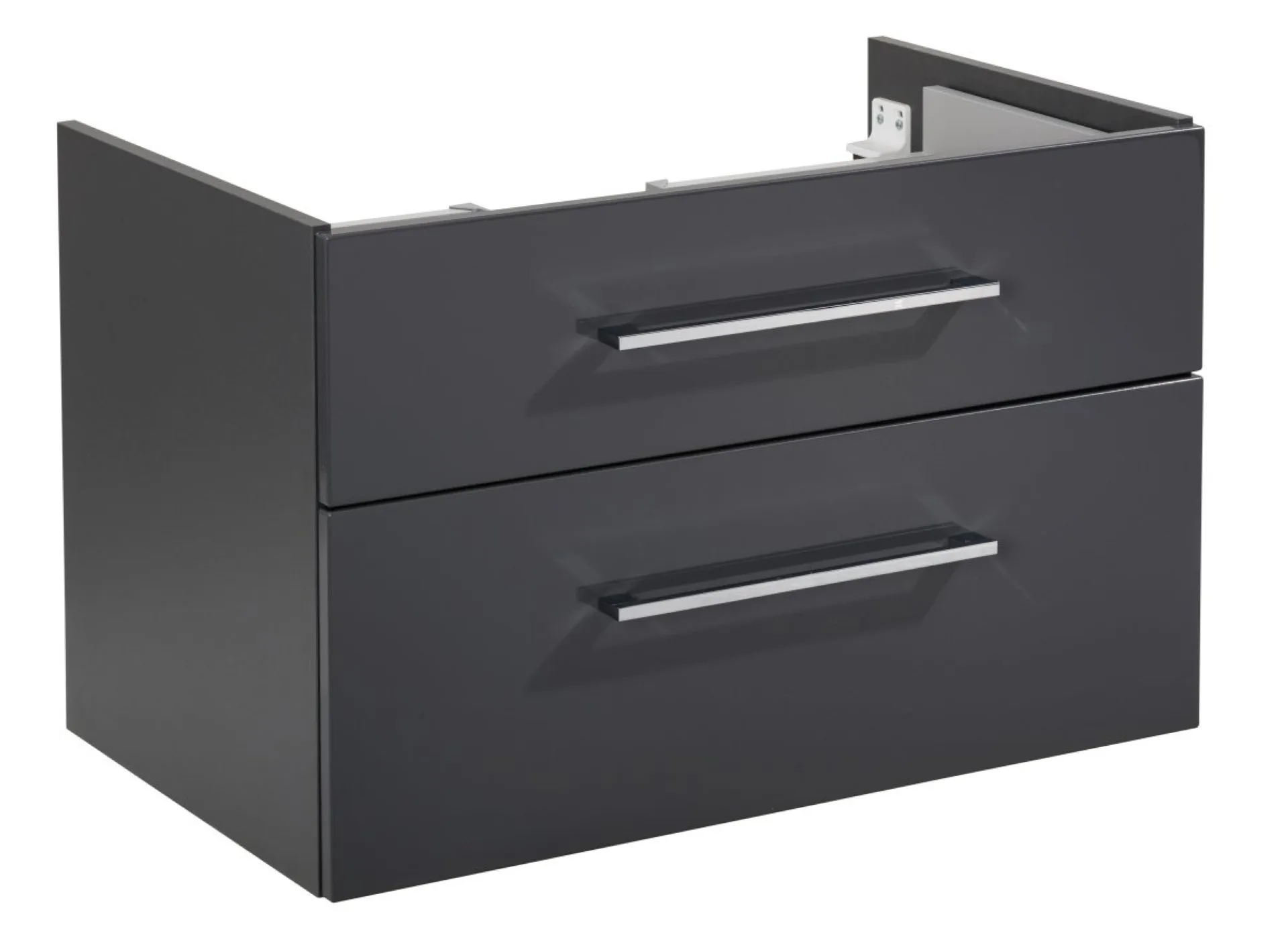 FACKELMANN HYPE 3.0 Waschbeckenunterschrank 80 cm breit, Anthrazit