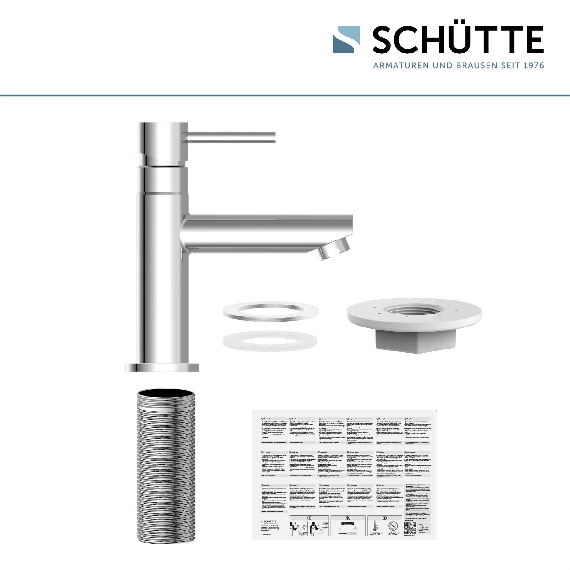 SCHÜTTE LAURANA Standventil, Chrom