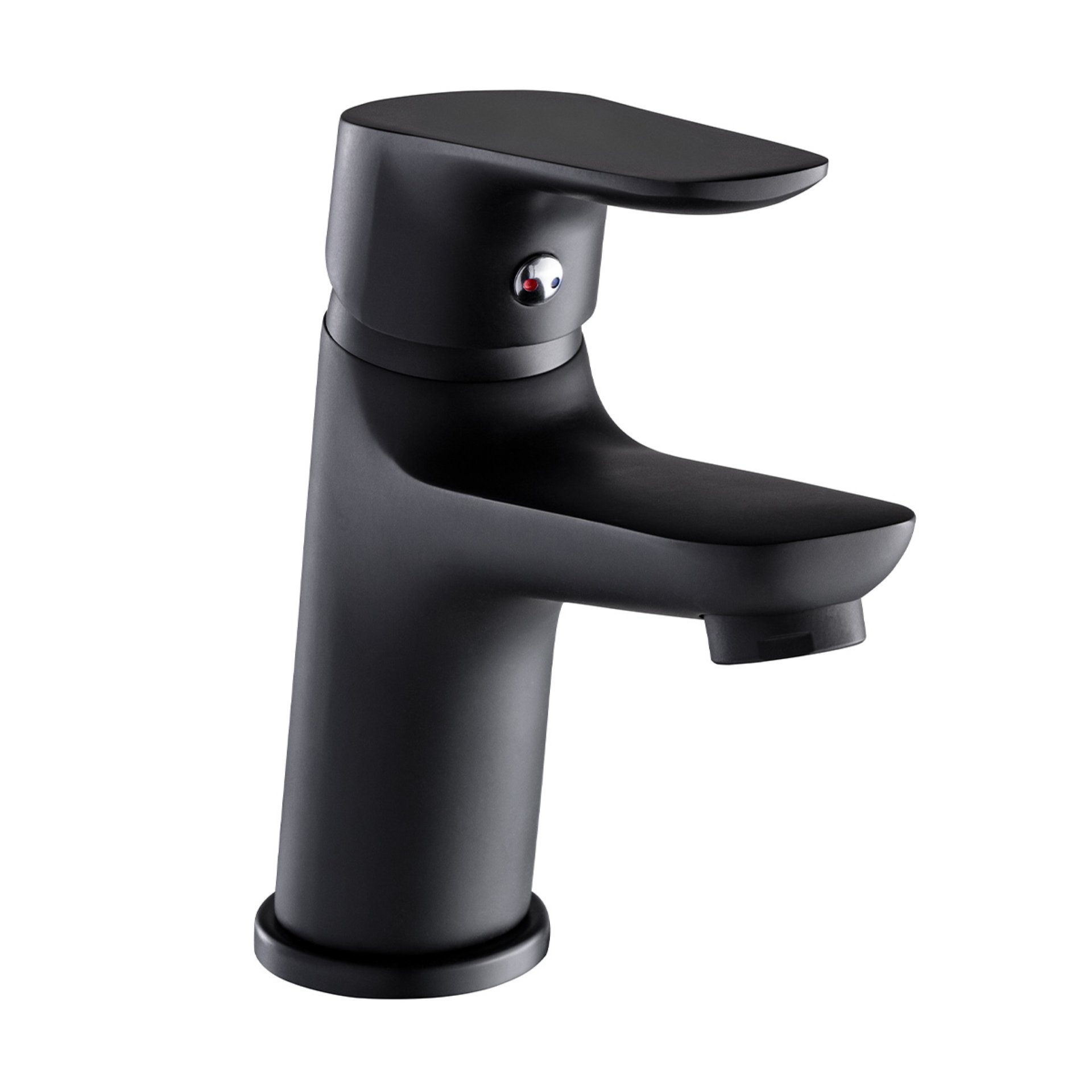 Fackelmann OXFORD Waschtischarmatur Schwarz matt