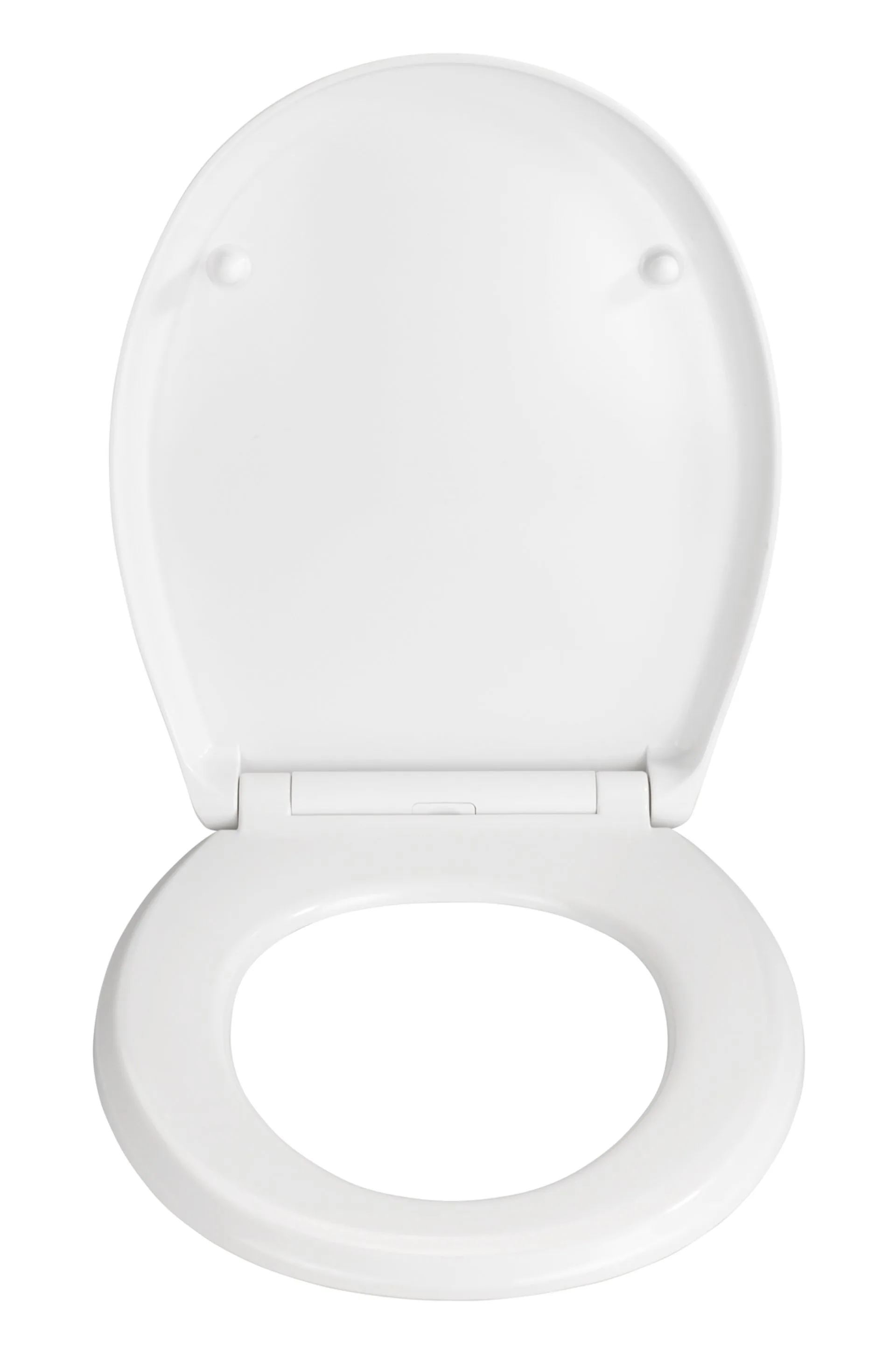 WENKO GUBBIO WC-Sitz , Weiß, Duroplast, mit Absenkautomatik