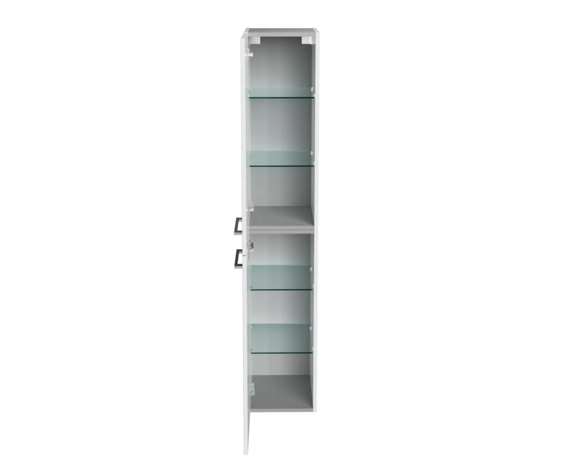 Fackelmann OXFORD Hochschrank 30 cm breit, Weiß