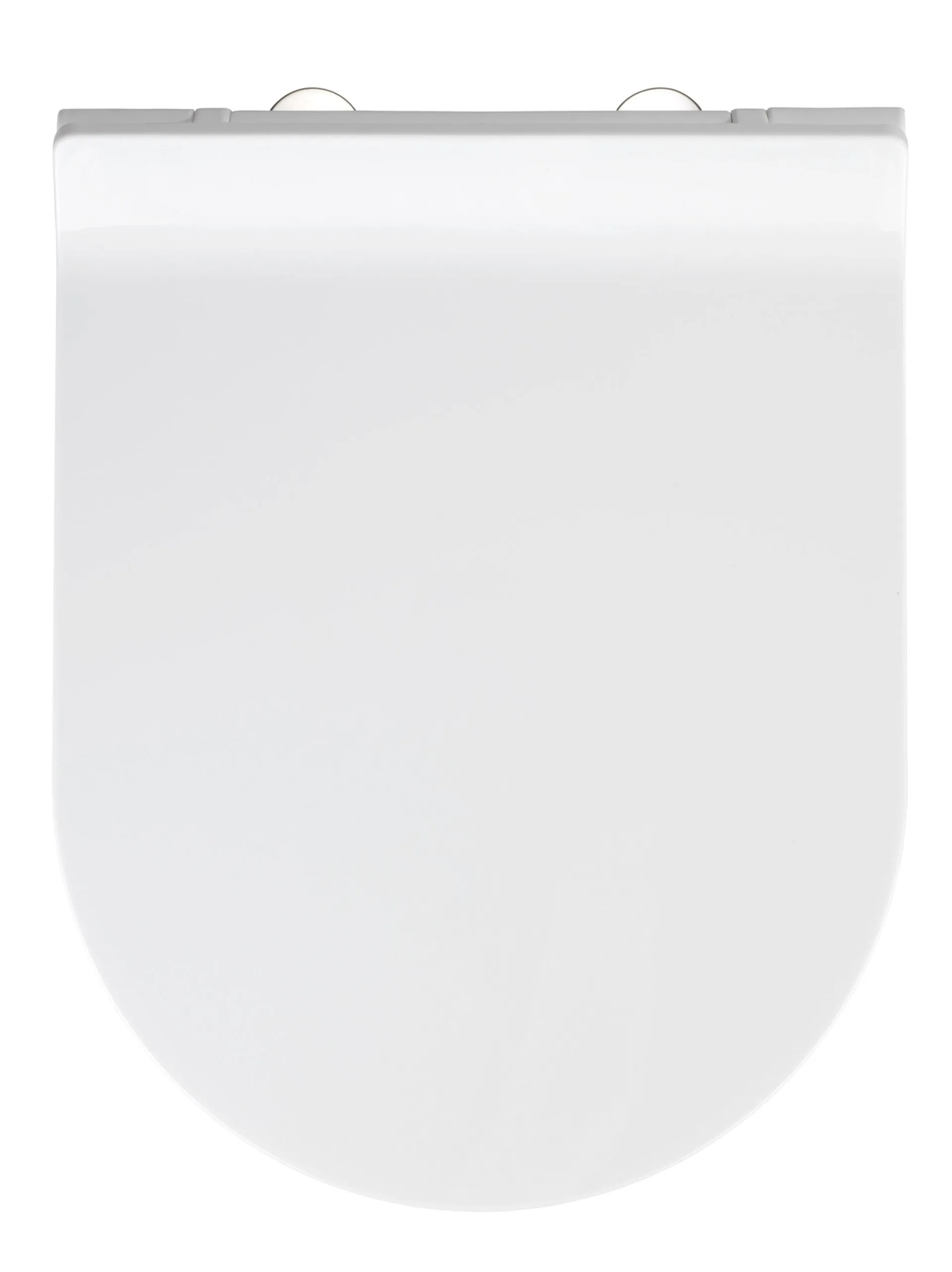 WENKO HABOS WC-Sitz, Weiß, Thermoplast, mit Absenkautomatik