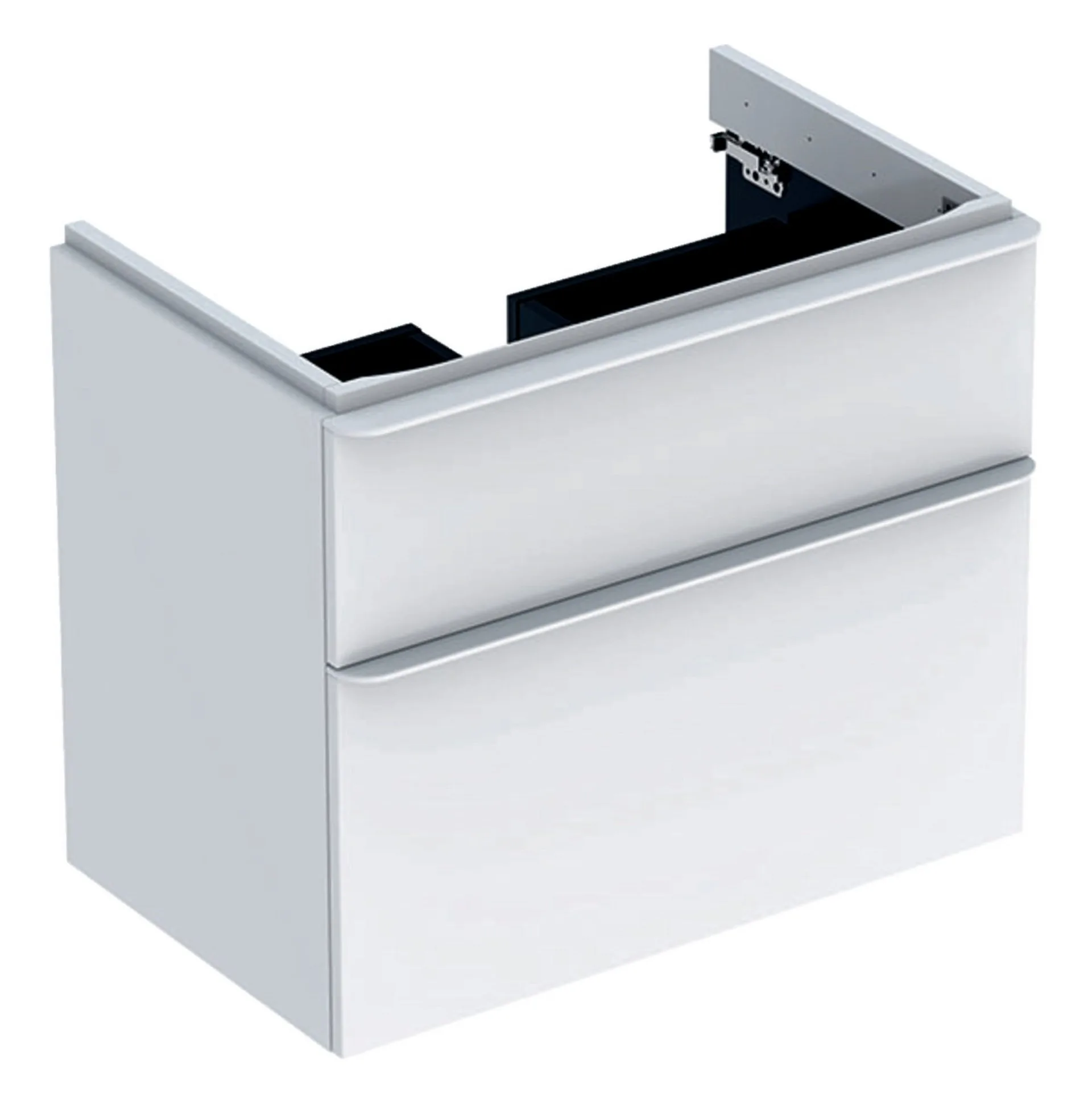 GEBERIT SMYLE SQUARE Waschbeckenunterschrank 73,4 cm breit, Weiß