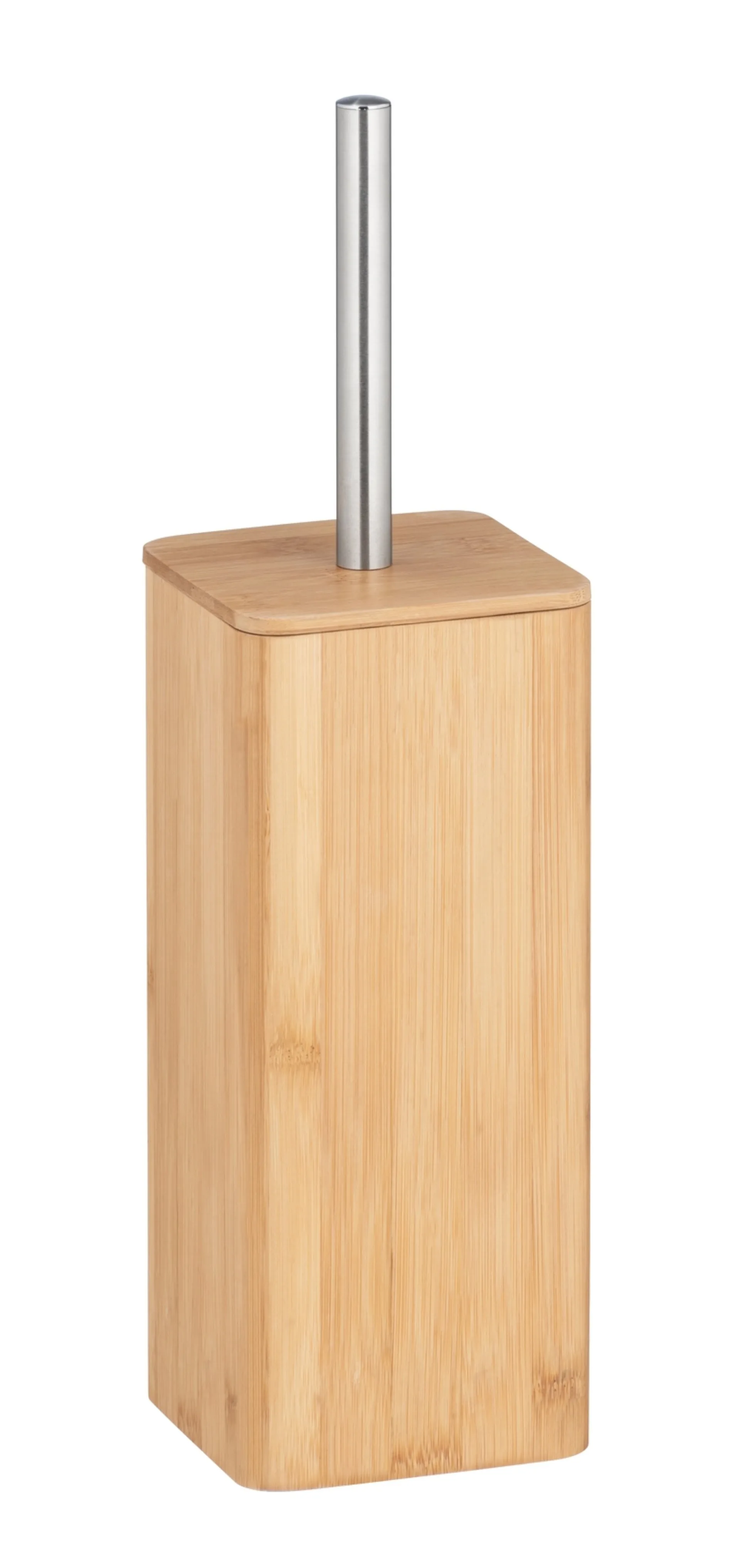 WENKO BAMBUSA WC-Garnitur, Braun, aus Bambus