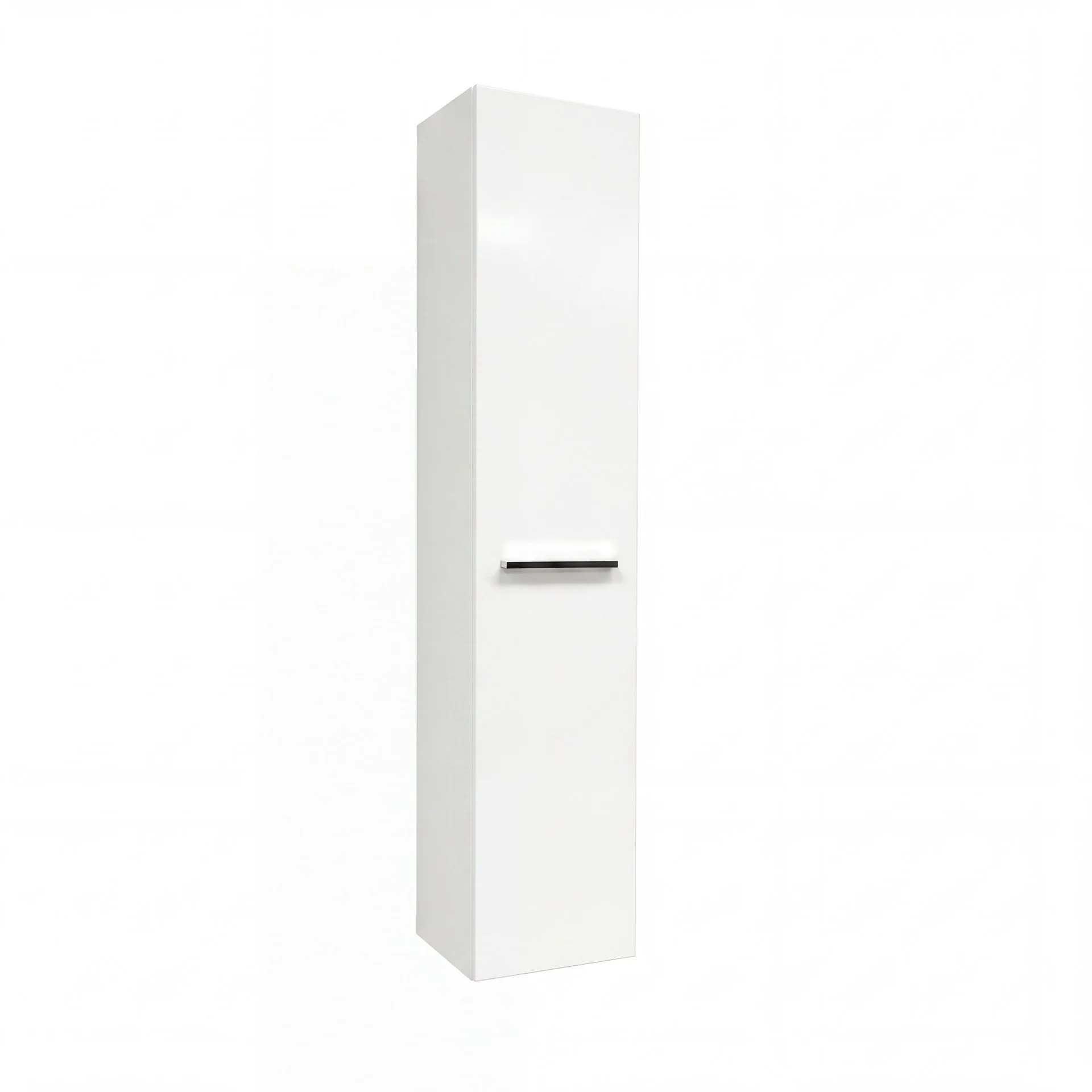 BADEDU OKA Hochschrank 30 cm breit, Weiß
