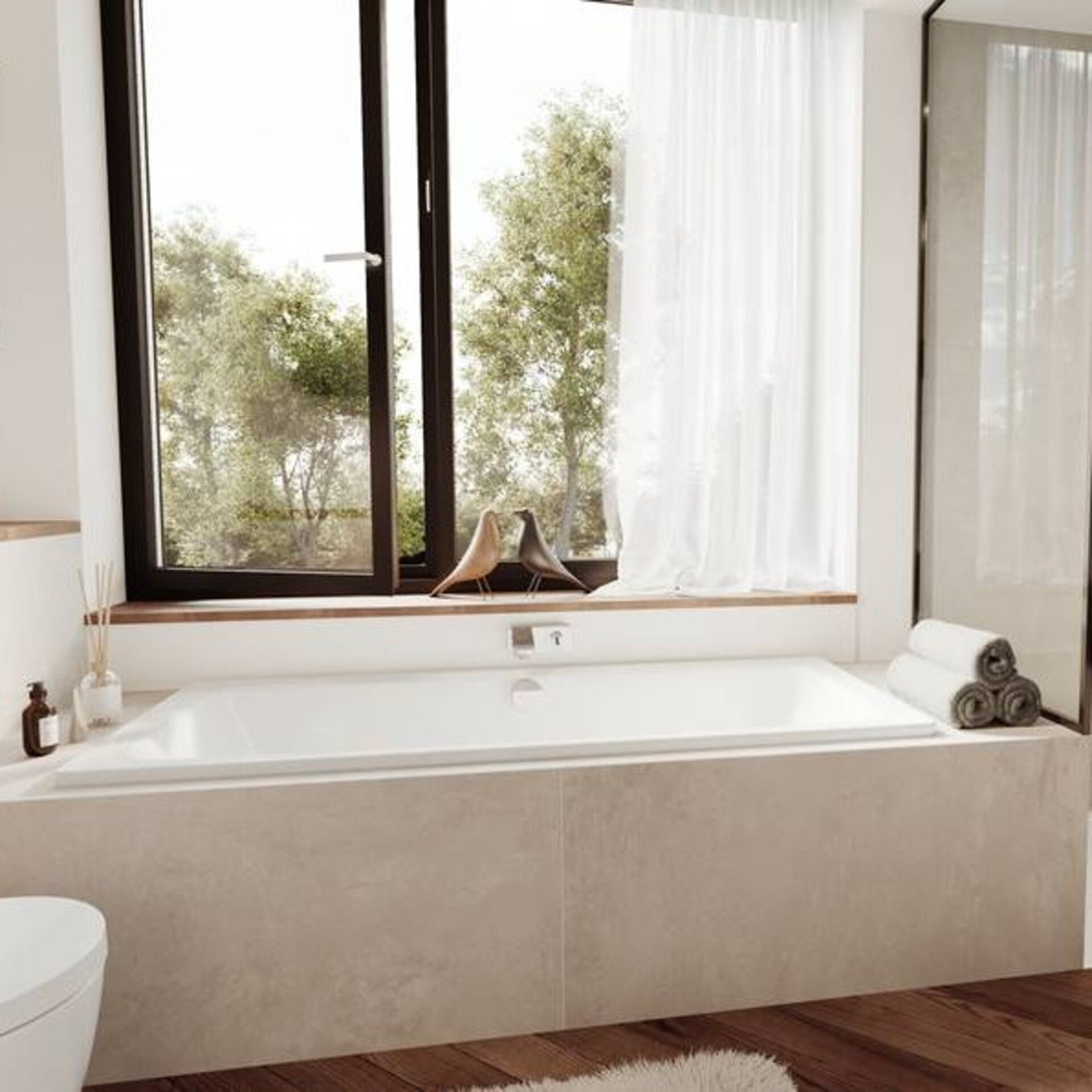 KALDEWEI CAYONO DUO Badewanne 180 cm breit, Weiß, Mod. 725