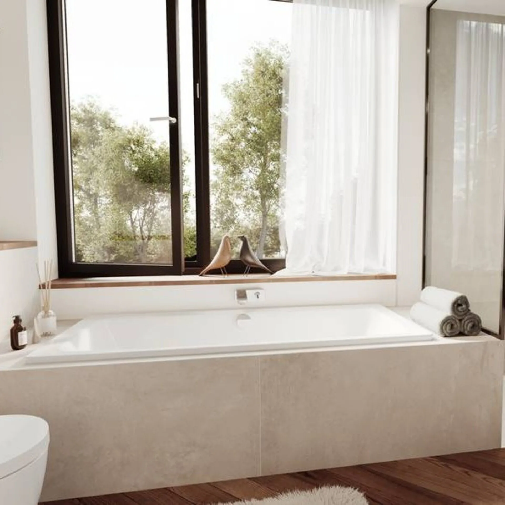 KALDEWEI CAYONO DUO Badewanne 180 cm breit, Weiß, Mod. 725