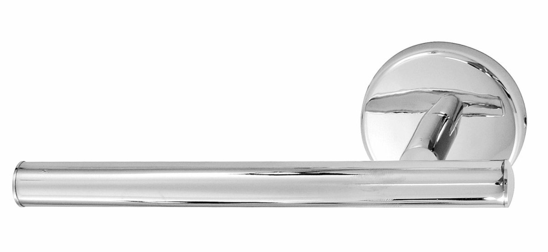 Fackelmann VISION Toilettenpapierhalter + Bevorrater, Chrom glänzend