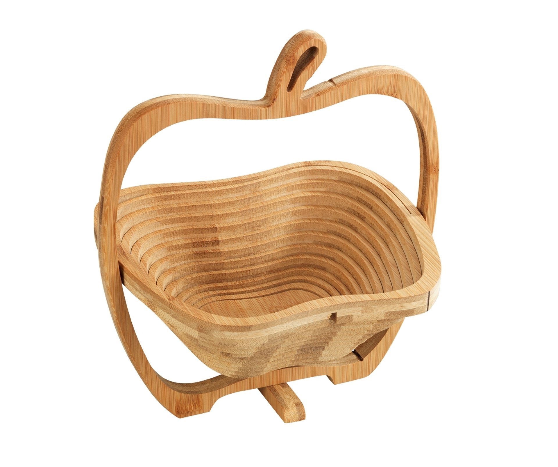 WENKO Bambus Faltkorb, Braun