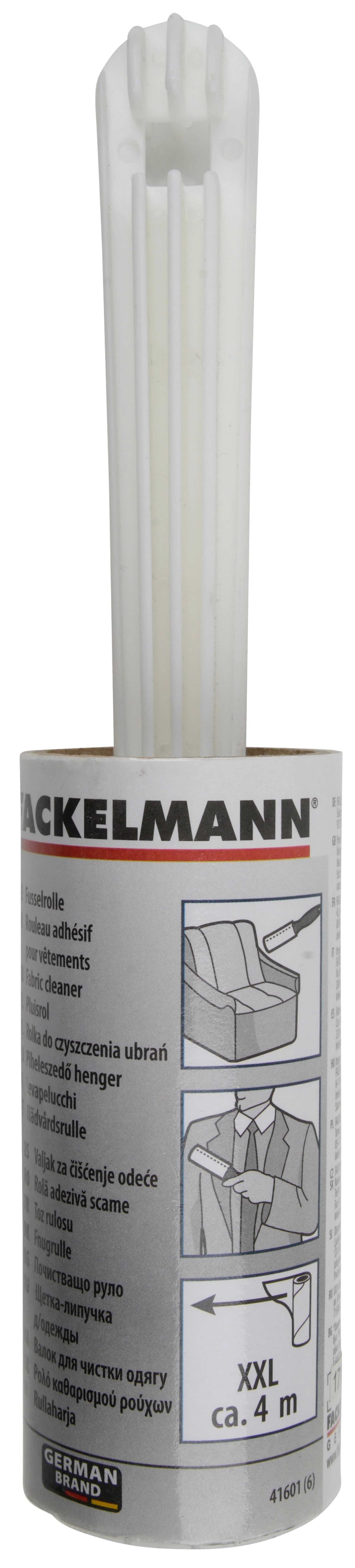 FACKELMANN Fusselrolle, Weiß, 24 Blatt, hängbar