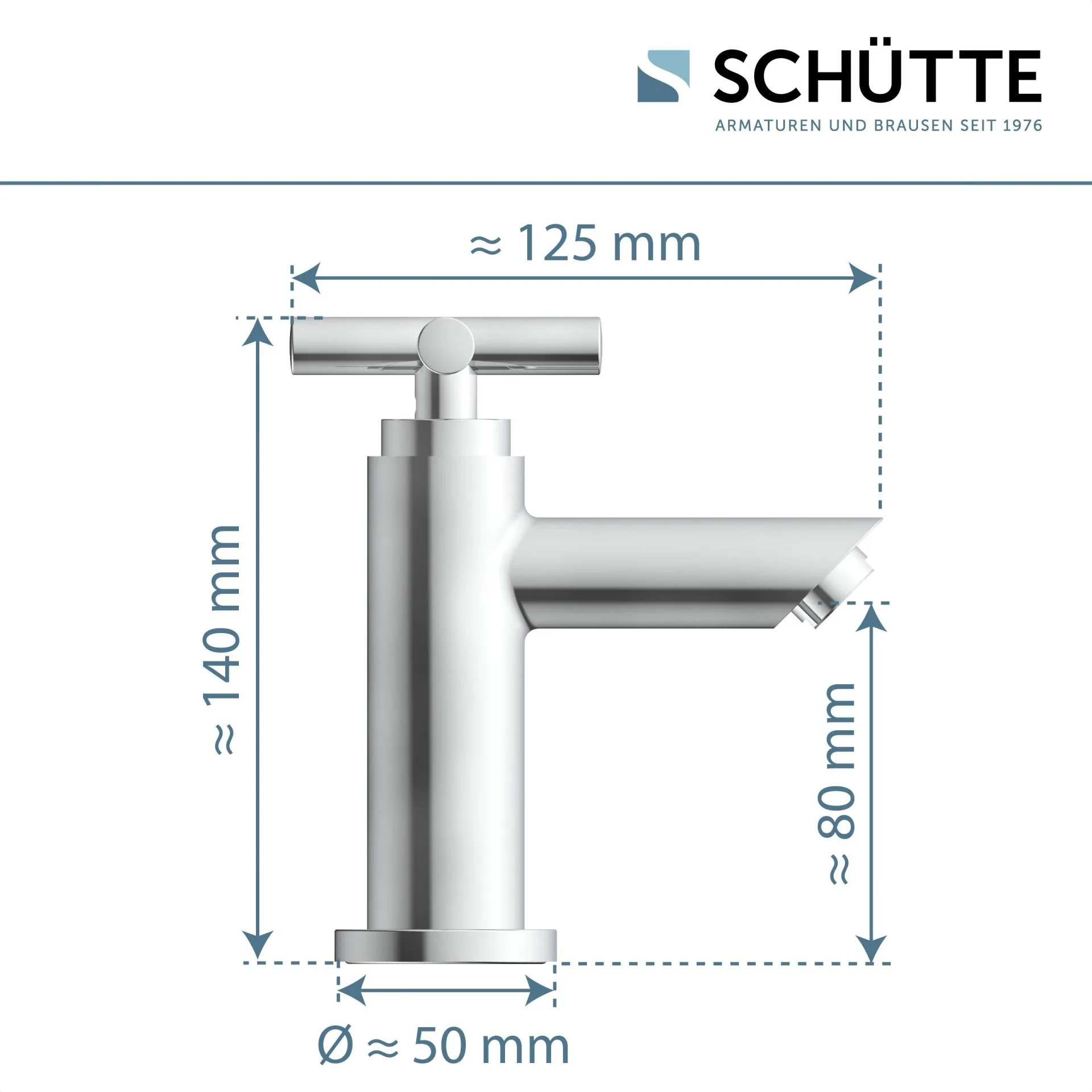 SCHÜTTE MATAO Standventil, Chrom