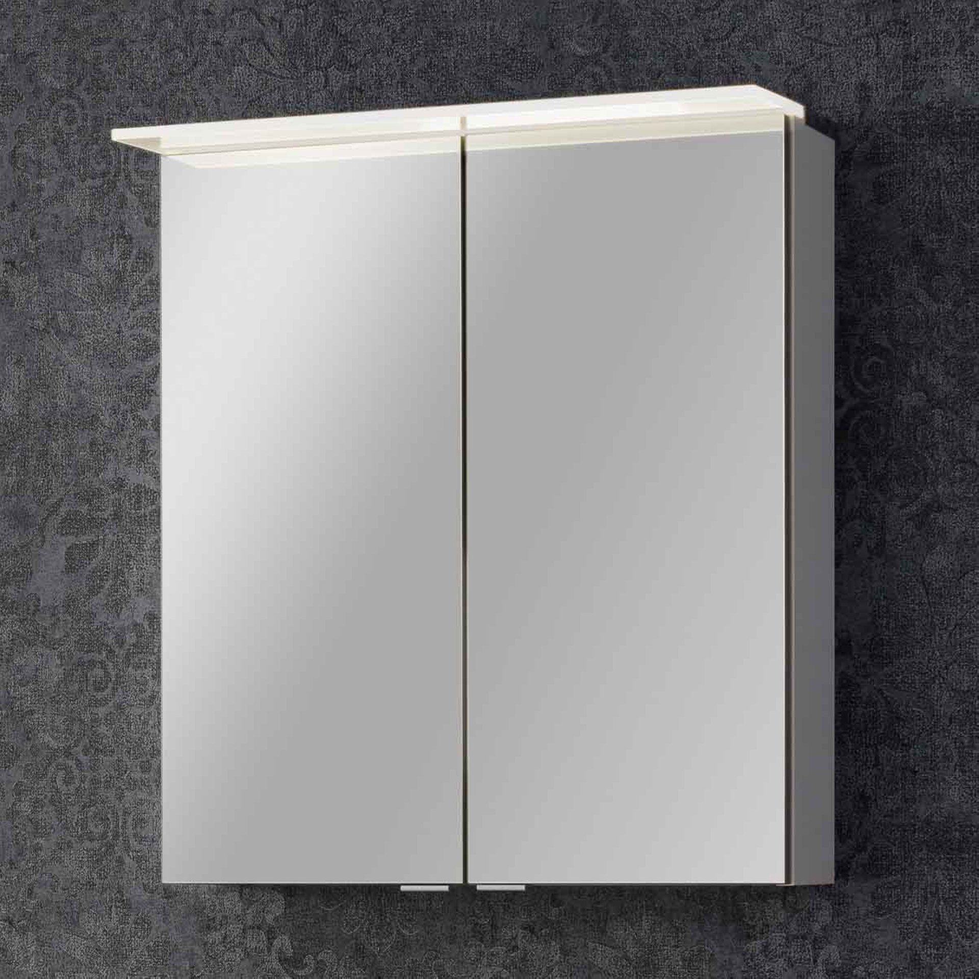 Fackelmann B.PERFEKT LED Spiegelschrank 60 cm breit, Weiß