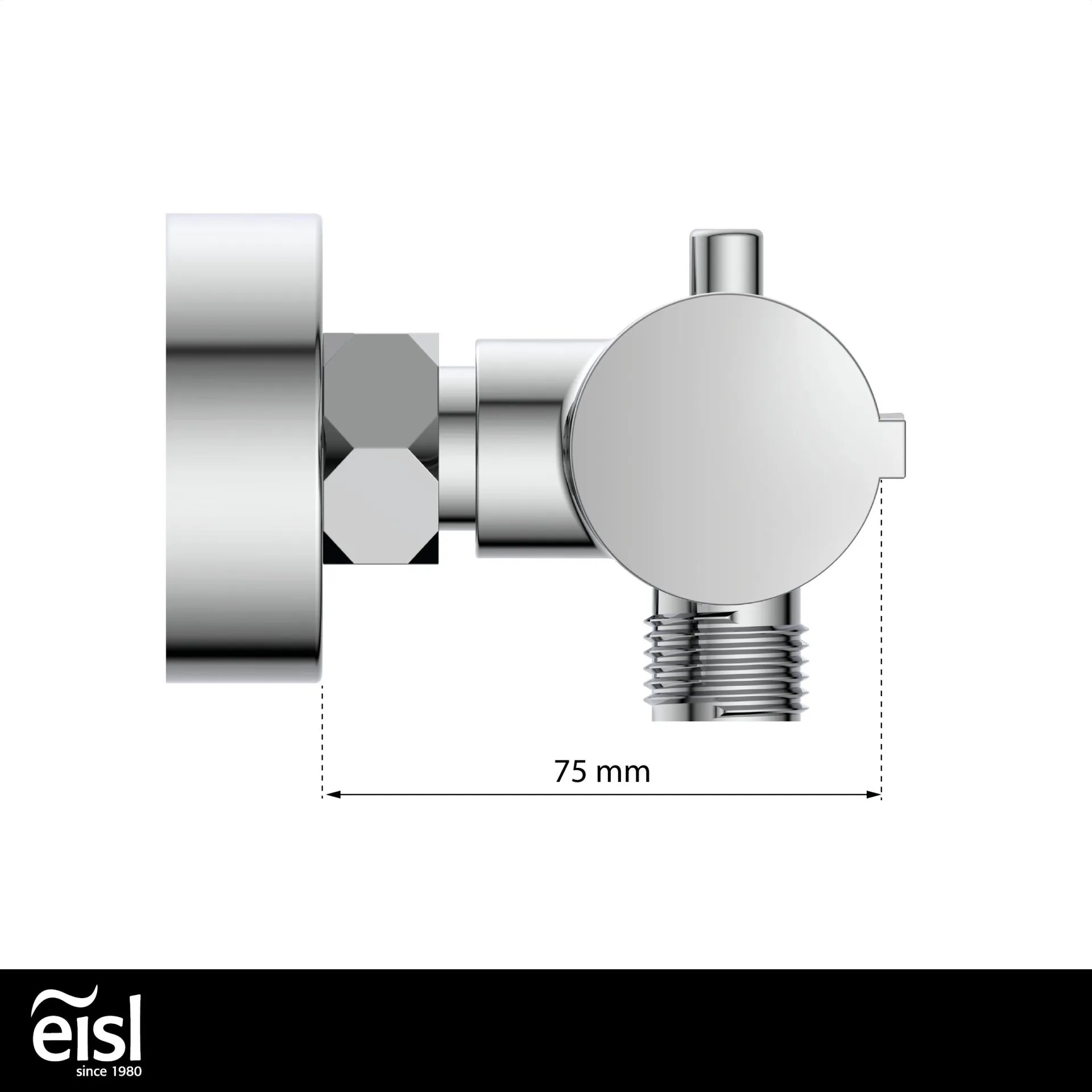 EISL CLAUDIO Duschthermostat, Chrom