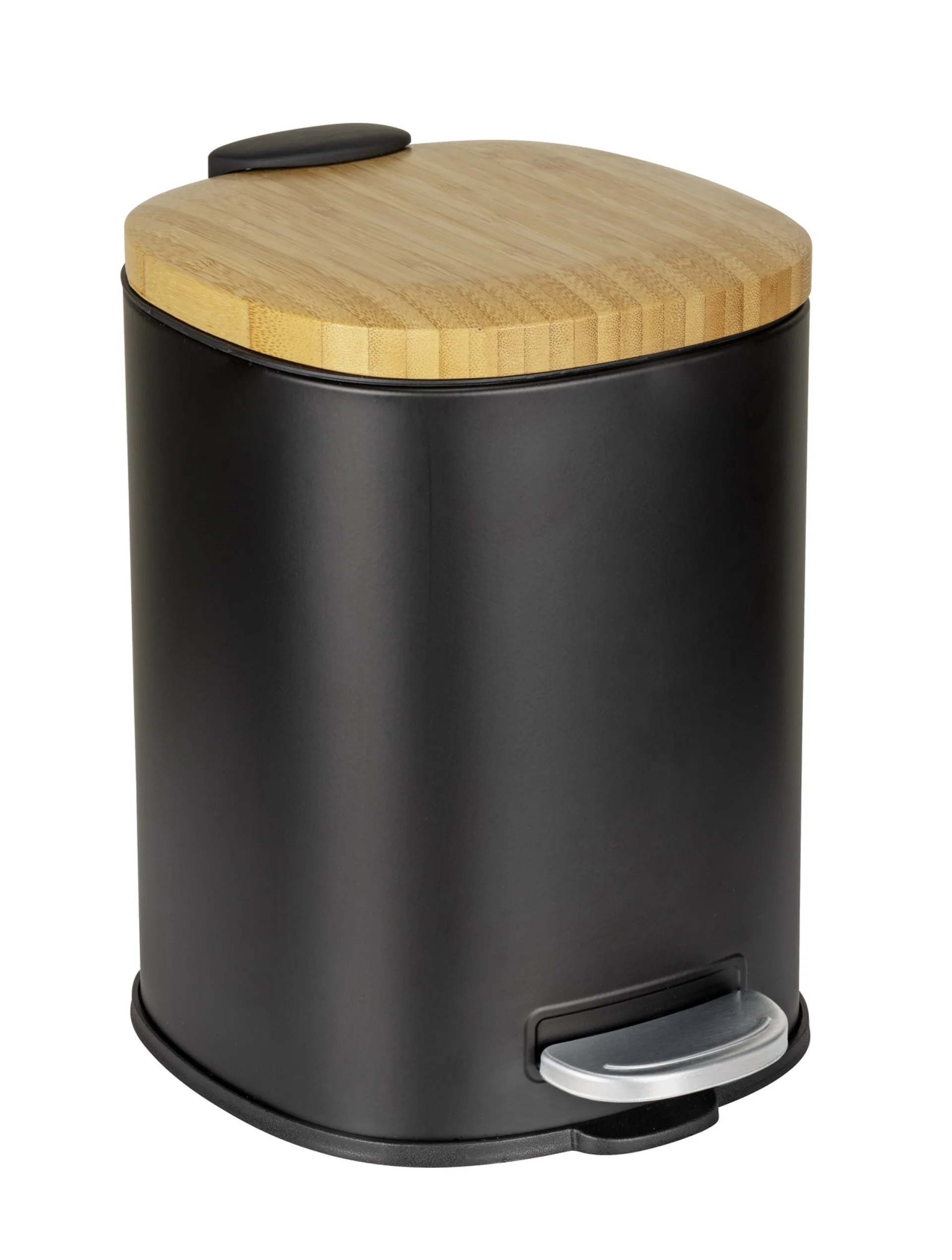 WENKO FIANEMA Kosmetikeimer 3 Liter, Schwarz/Braun