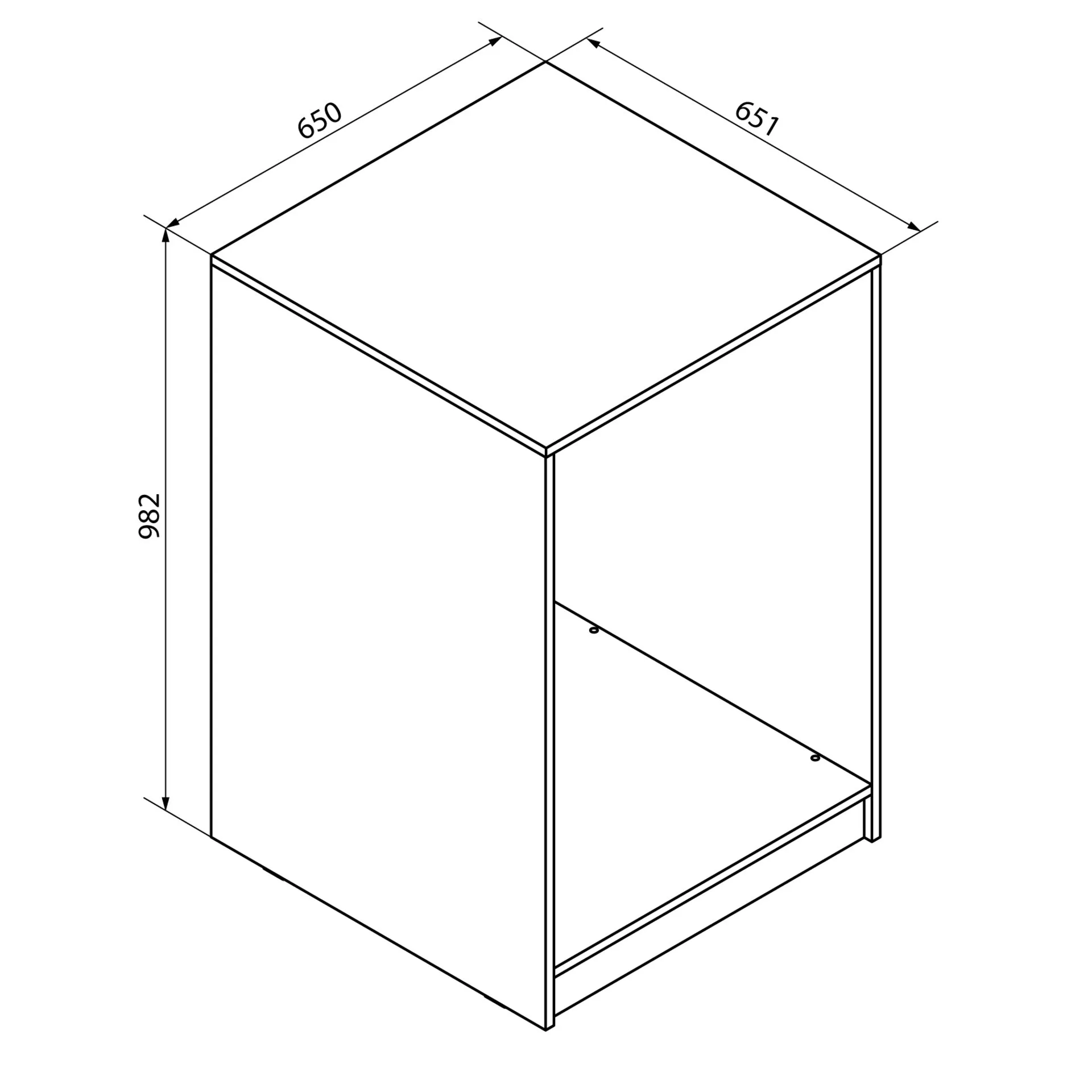 FACKELMANN Waschturm Set 2-teilig 65 cm breit, Grau, Trockner-/Waschmaschinenschrank, mit verstellbaren Füßen + Aufsatz
