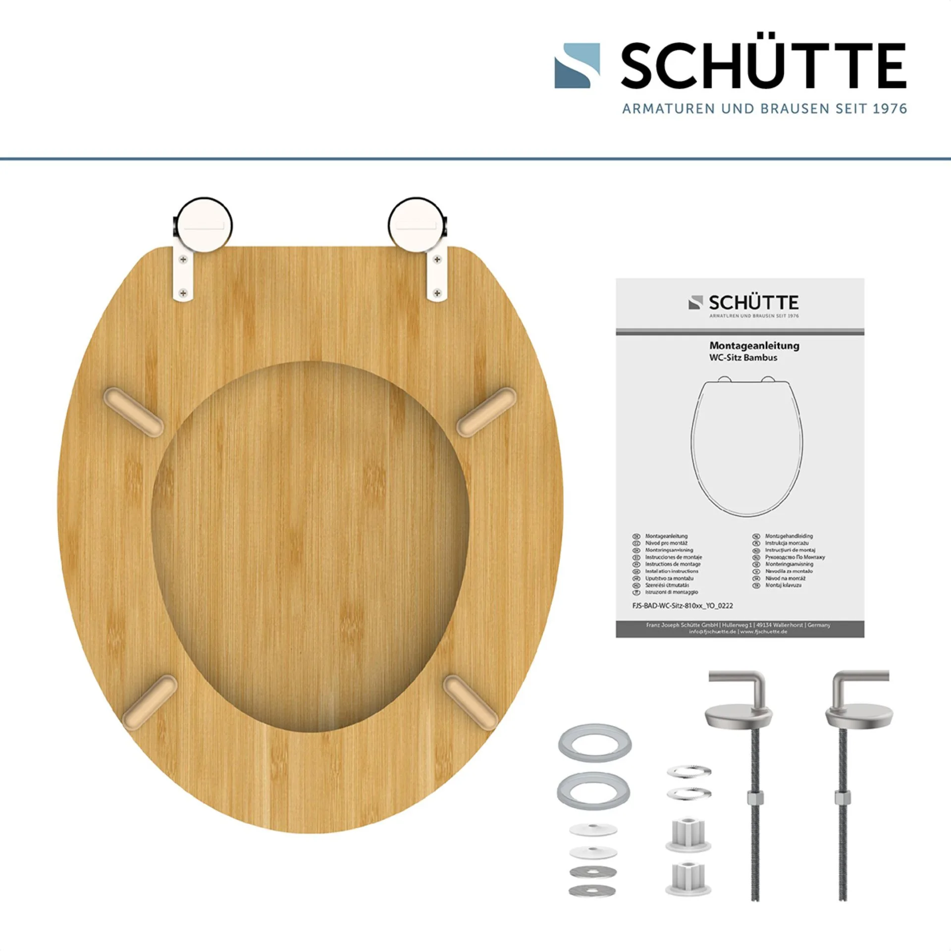 Schütte NATURAL BAMBOO WC-Sitz